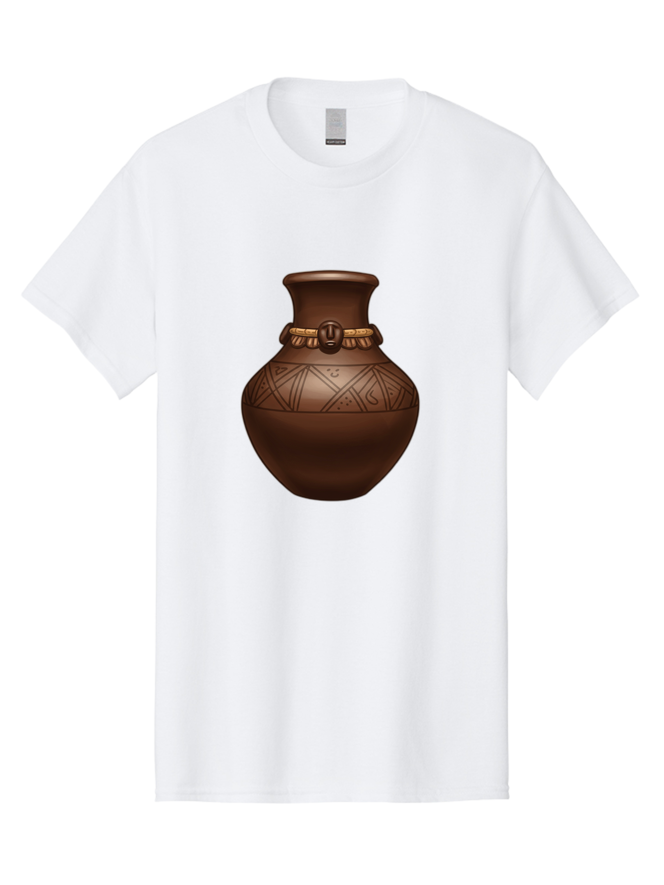 Clay-Pot-1 Men'S Graphic Tee, 100% Cotton, Comfortable Casual Summer Wear, Machine Washable, Vintage Camera, Old Camera, Antique Camera, Black Camera, Classic Photography, Photography Equipment, Nostalgic Device, Film Camera, Camera Art Bam043