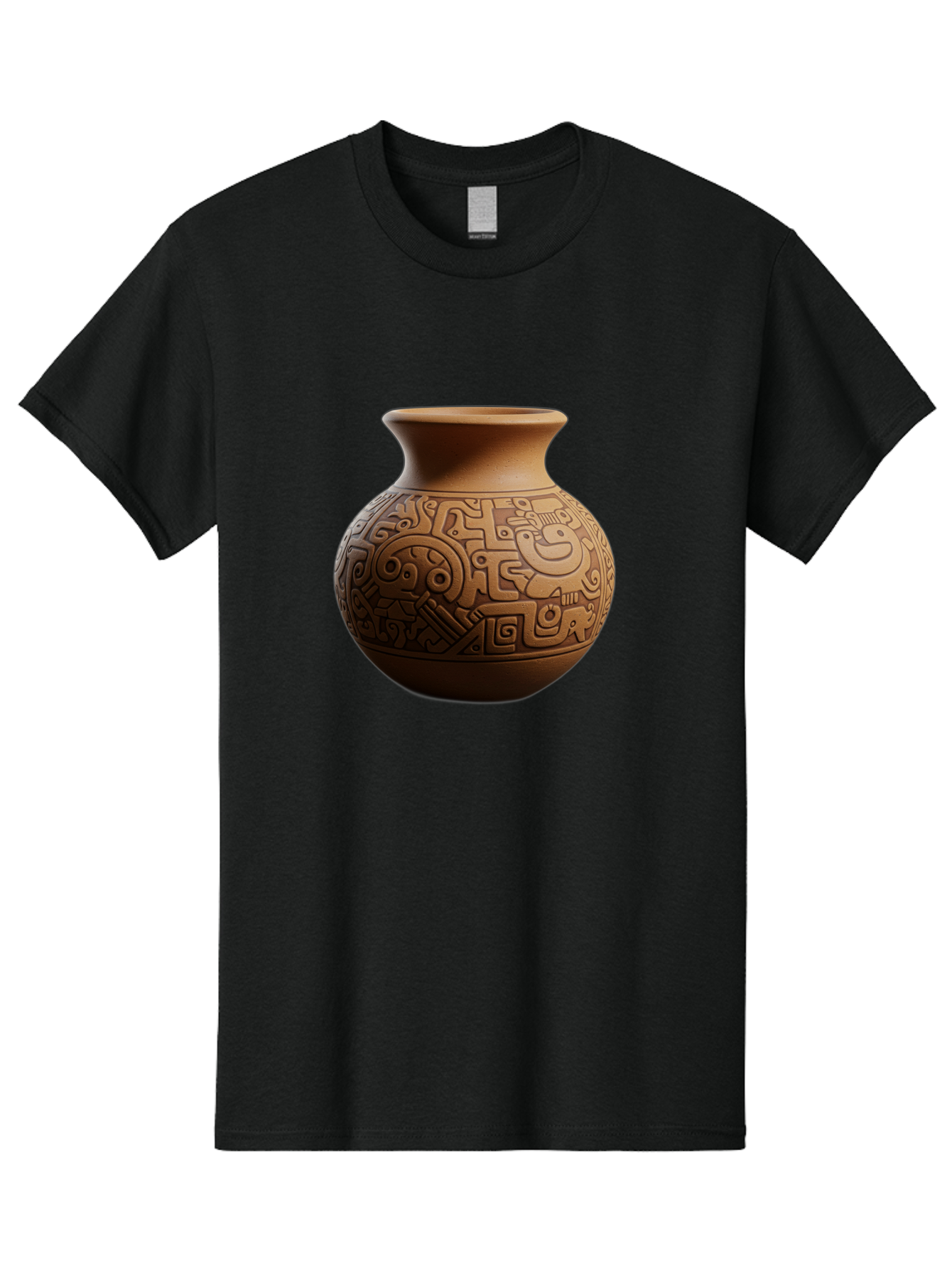 Clay-Pot Men'S Graphic Tee, 100% Cotton, Comfortable Casual Summer Wear, Machine Washable, Vintage Camera, Old Camera, Antique Camera, Black Camera, Classic Photography, Photography Equipment, Nostalgic Device, Film Camera, Camera Art Bam044
