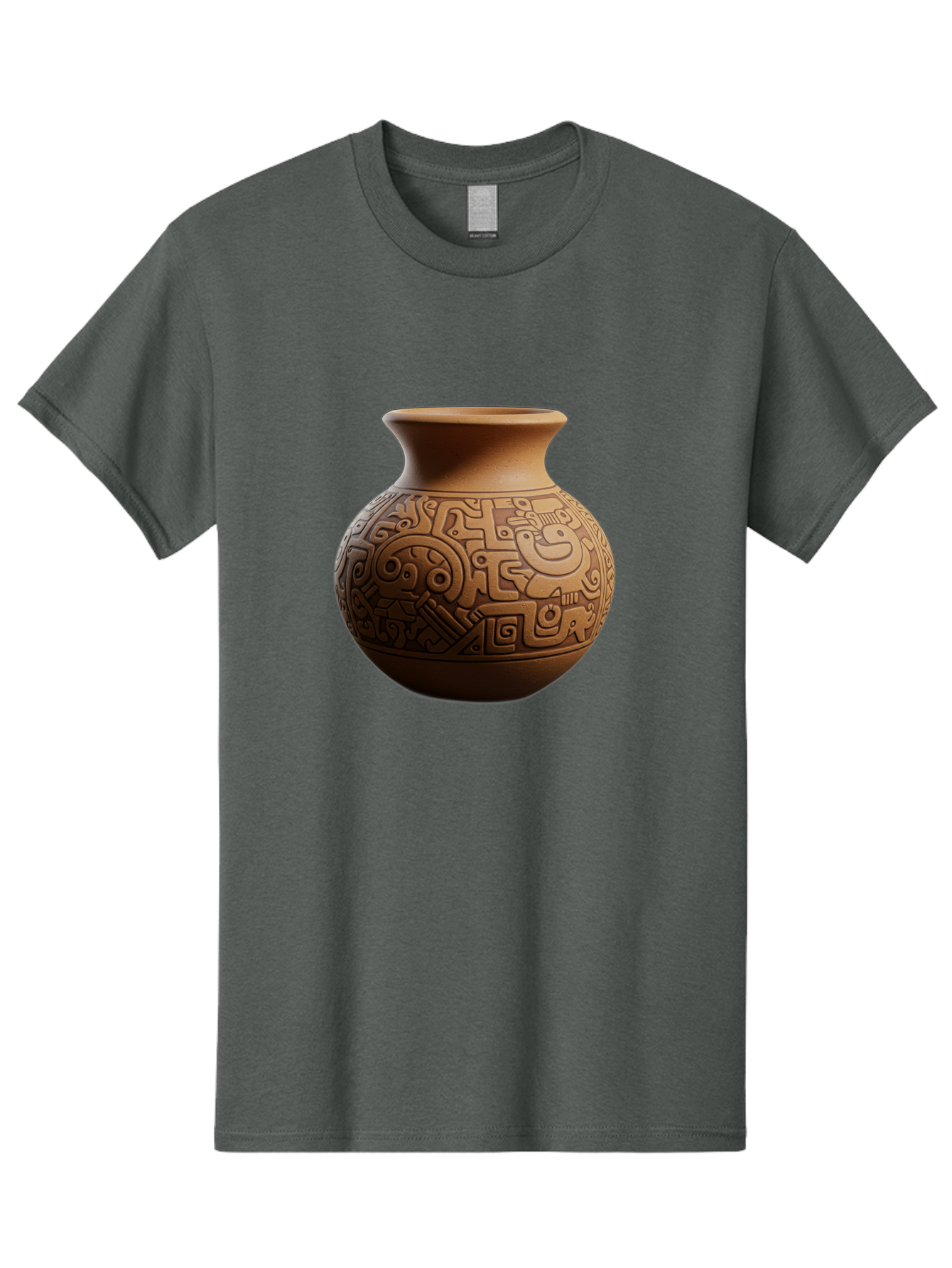 Clay-Pot Men'S Graphic Tee, 100% Cotton, Comfortable Casual Summer Wear, Machine Washable, Vintage Camera, Old Camera, Antique Camera, Black Camera, Classic Photography, Photography Equipment, Nostalgic Device, Film Camera, Camera Art Bam044