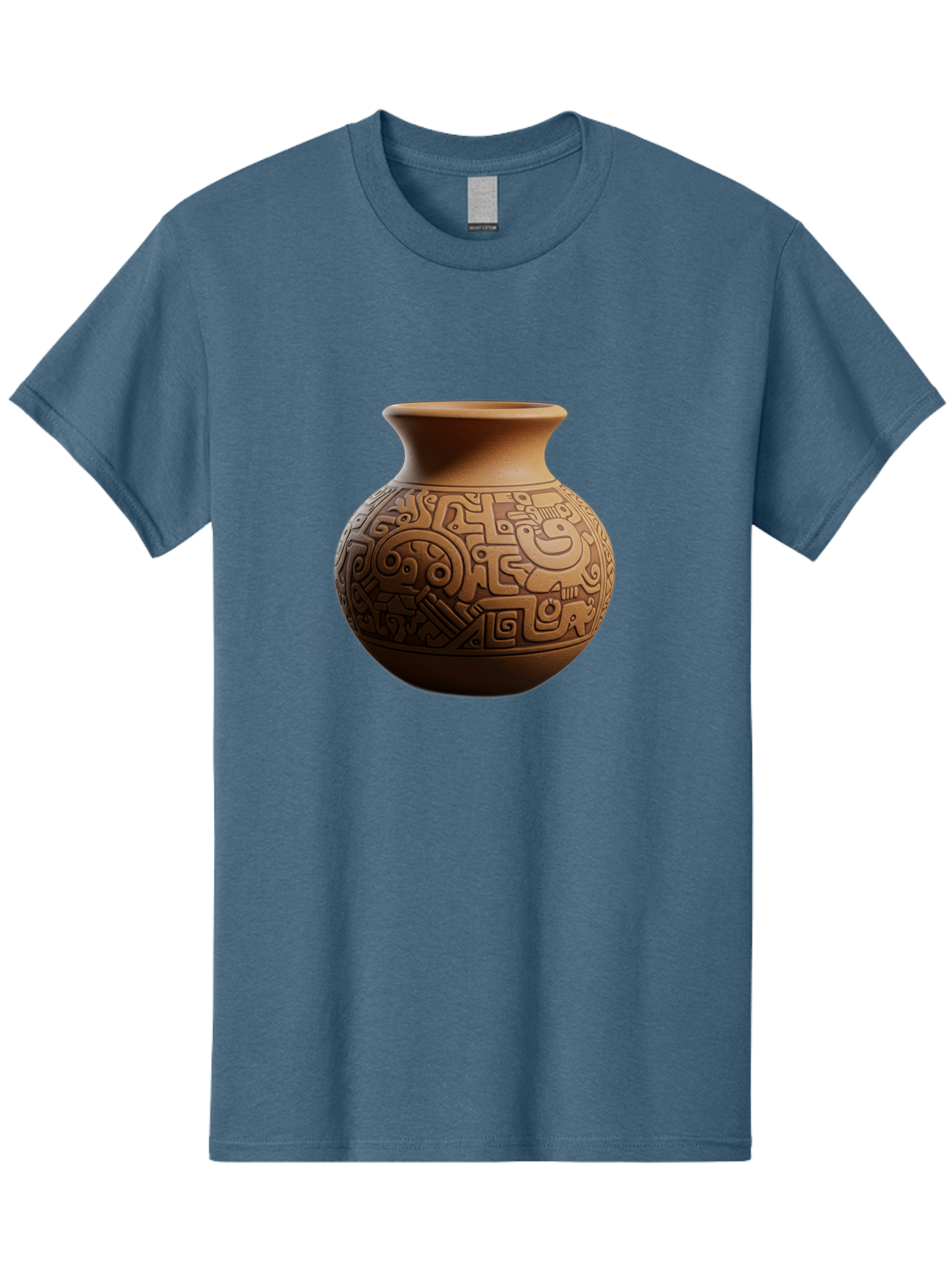 Clay-Pot Men'S Graphic Tee, 100% Cotton, Comfortable Casual Summer Wear, Machine Washable, Vintage Camera, Old Camera, Antique Camera, Black Camera, Classic Photography, Photography Equipment, Nostalgic Device, Film Camera, Camera Art Bam044