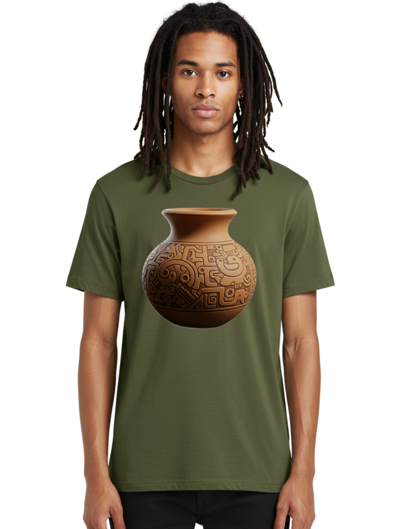 Clay-Pot Men'S Graphic Tee, 100% Cotton, Comfortable Casual Summer Wear, Machine Washable, Vintage Camera, Old Camera, Antique Camera, Black Camera, Classic Photography, Photography Equipment, Nostalgic Device, Film Camera, Camera Art Bam044