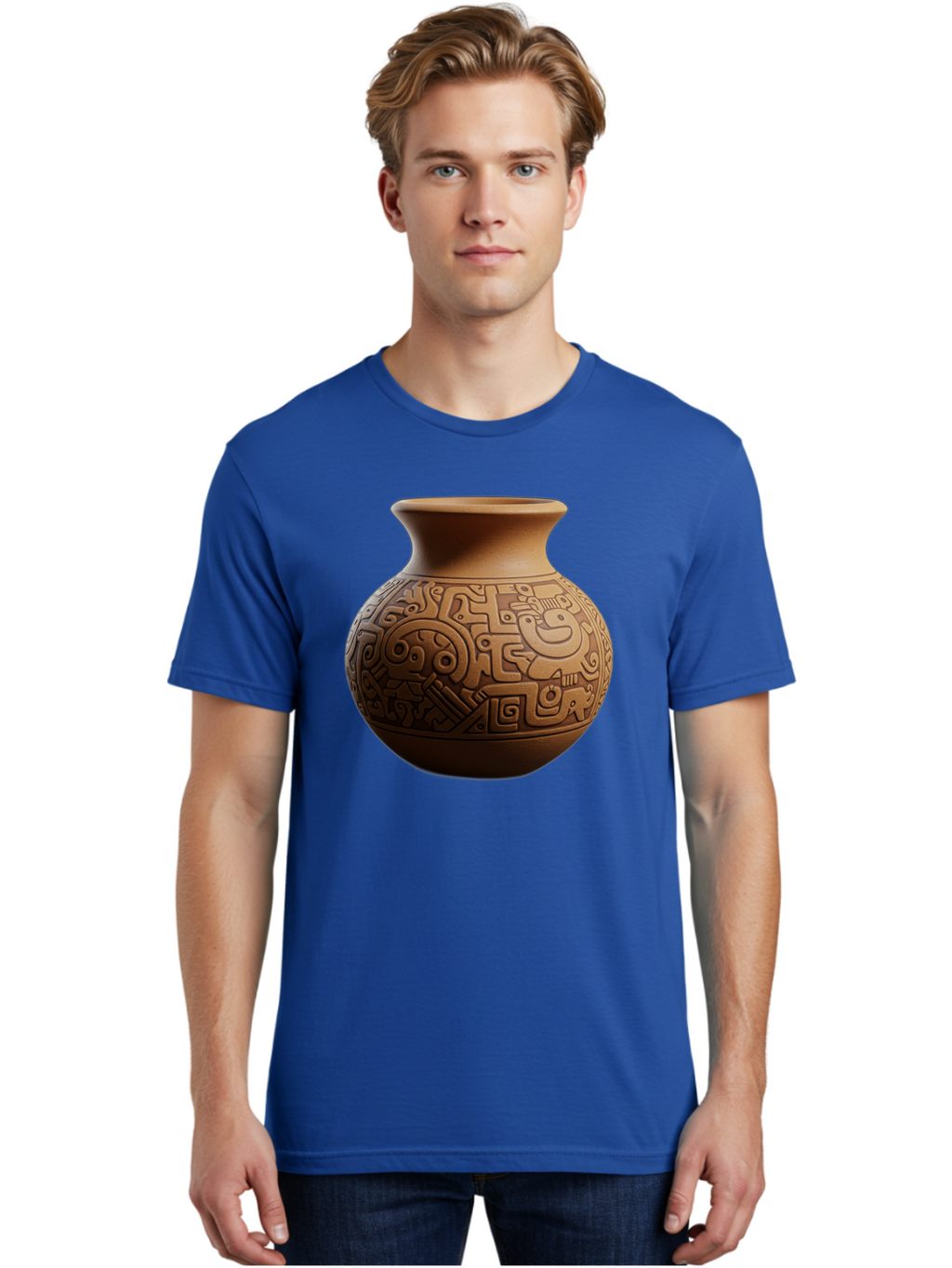 Clay-Pot Men'S Graphic Tee, 100% Cotton, Comfortable Casual Summer Wear, Machine Washable, Vintage Camera, Old Camera, Antique Camera, Black Camera, Classic Photography, Photography Equipment, Nostalgic Device, Film Camera, Camera Art Bam044