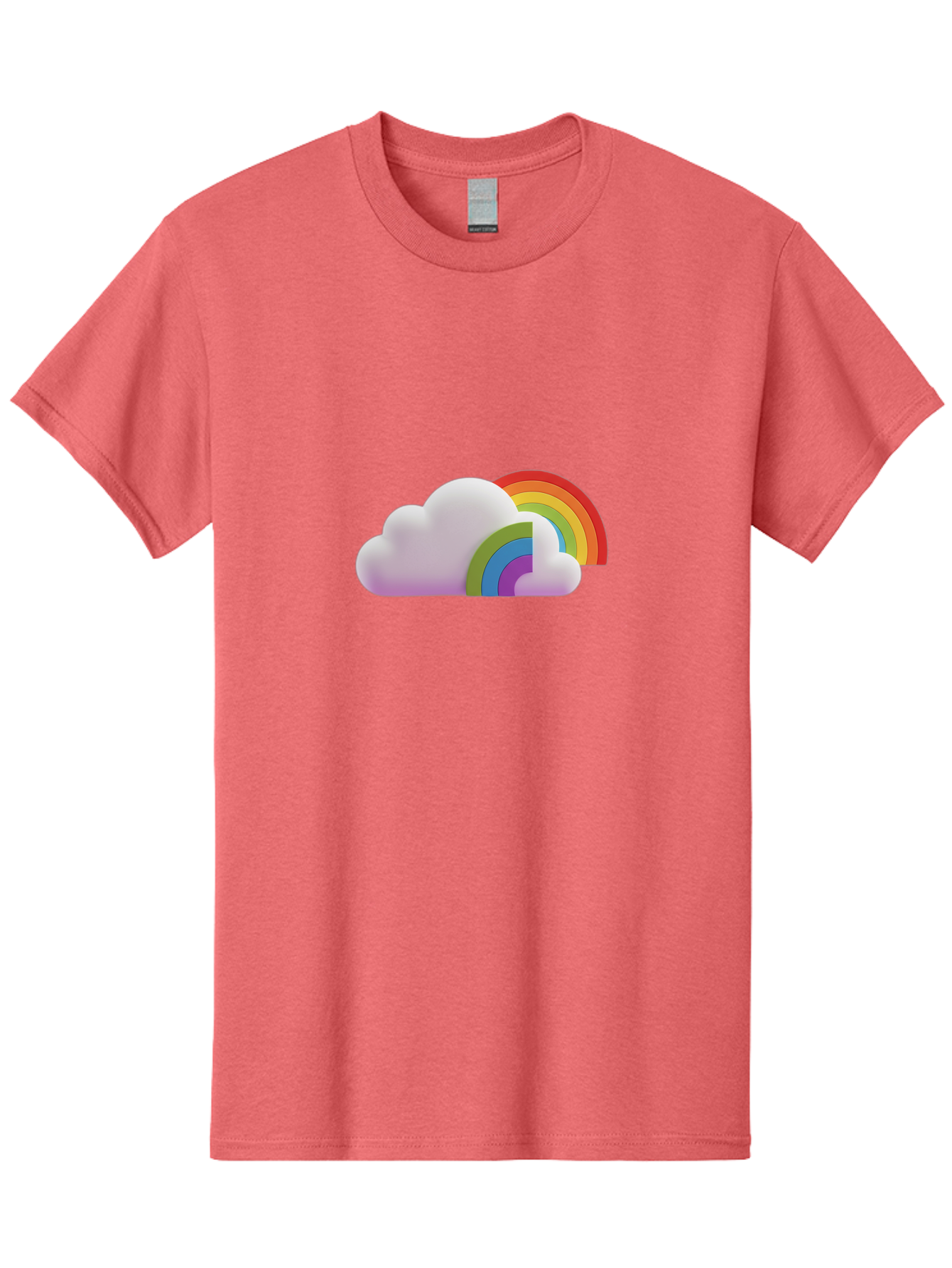 Cloud-And-Rainbow Men'S Graphic Tee, 100% Cotton, Comfortable Casual Summer Wear, Machine Washable, Vintage Camera, Old Camera, Antique Camera, Black Camera, Classic Photography, Photography Equipment, Nostalgic Device, Film Camera, Camera Art Bam046