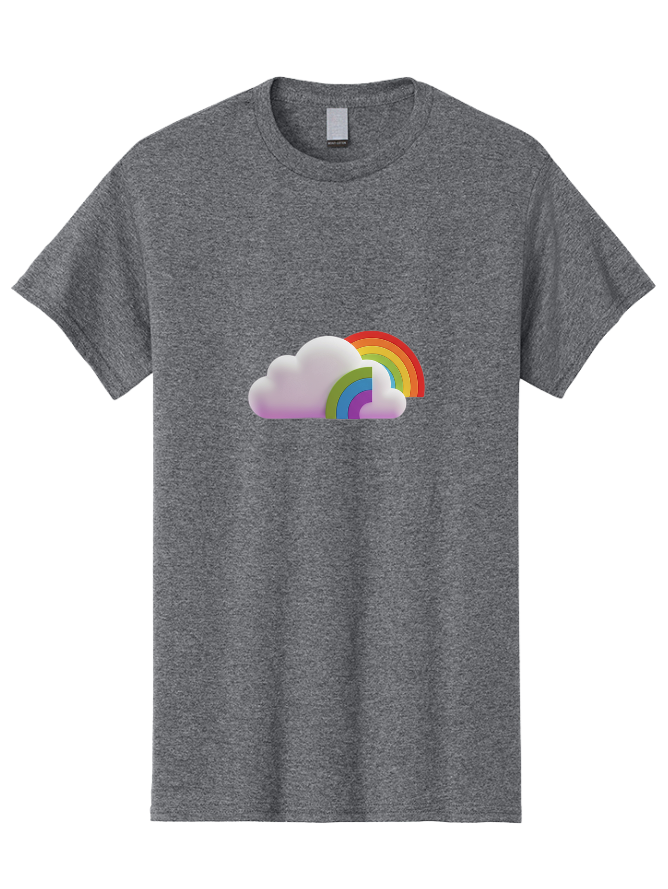 Cloud-And-Rainbow Men'S Graphic Tee, 100% Cotton, Comfortable Casual Summer Wear, Machine Washable, Vintage Camera, Old Camera, Antique Camera, Black Camera, Classic Photography, Photography Equipment, Nostalgic Device, Film Camera, Camera Art Bam046