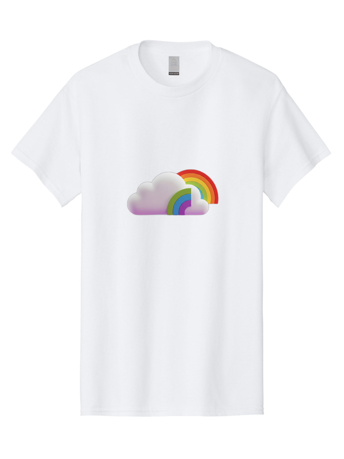 Cloud-And-Rainbow Men'S Graphic Tee, 100% Cotton, Comfortable Casual Summer Wear, Machine Washable, Vintage Camera, Old Camera, Antique Camera, Black Camera, Classic Photography, Photography Equipment, Nostalgic Device, Film Camera, Camera Art Bam046