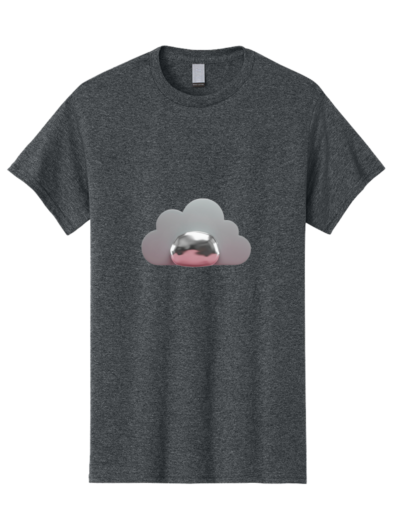 Cloud-Badge Men'S Graphic Tee, 100% Cotton, Comfortable Casual Summer Wear, Machine Washable, Vintage Camera, Old Camera, Antique Camera, Black Camera, Classic Photography, Photography Equipment, Nostalgic Device, Film Camera, Camera Art Bam047
