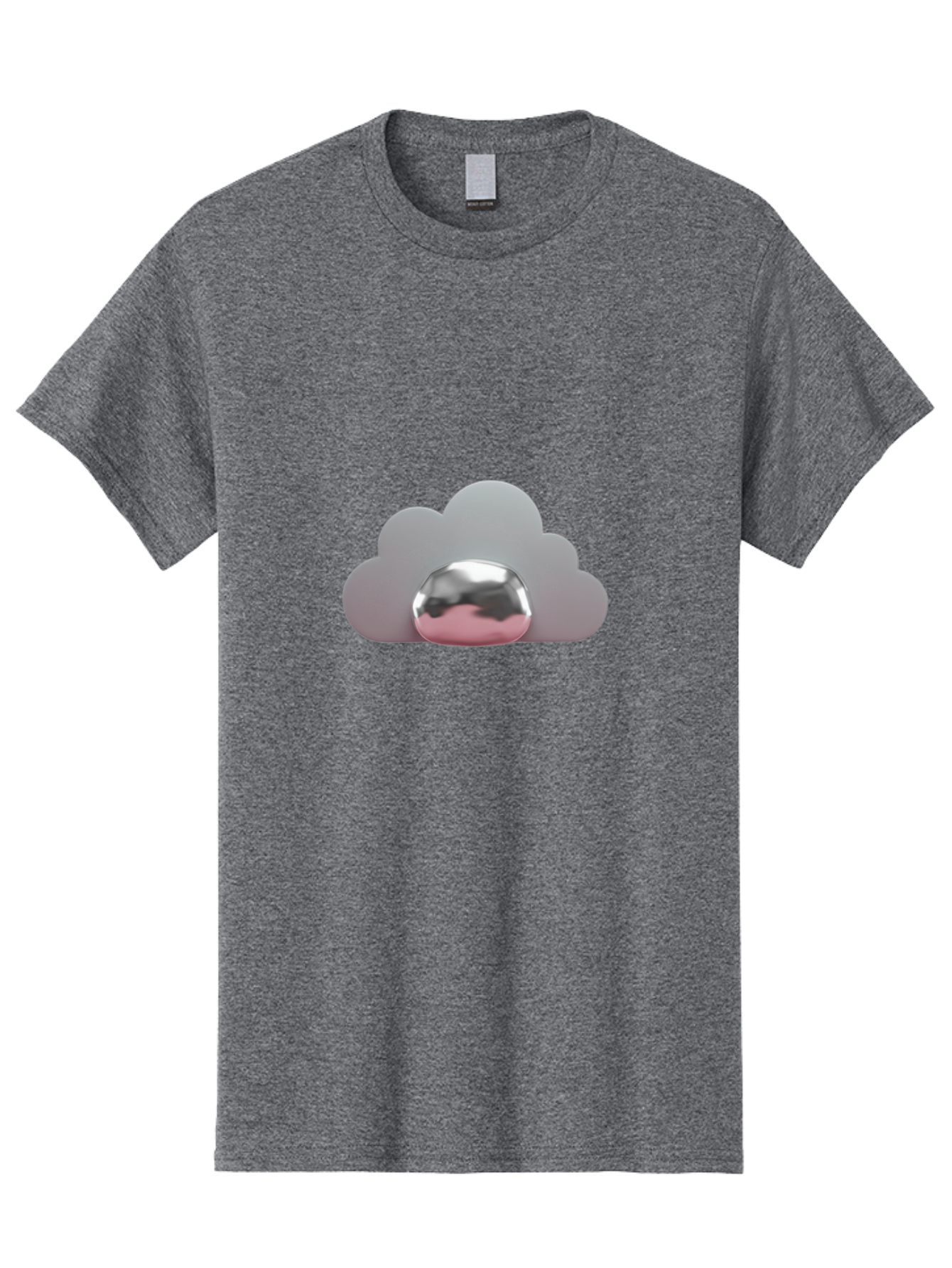Cloud-Badge Men'S Graphic Tee, 100% Cotton, Comfortable Casual Summer Wear, Machine Washable, Vintage Camera, Old Camera, Antique Camera, Black Camera, Classic Photography, Photography Equipment, Nostalgic Device, Film Camera, Camera Art Bam047