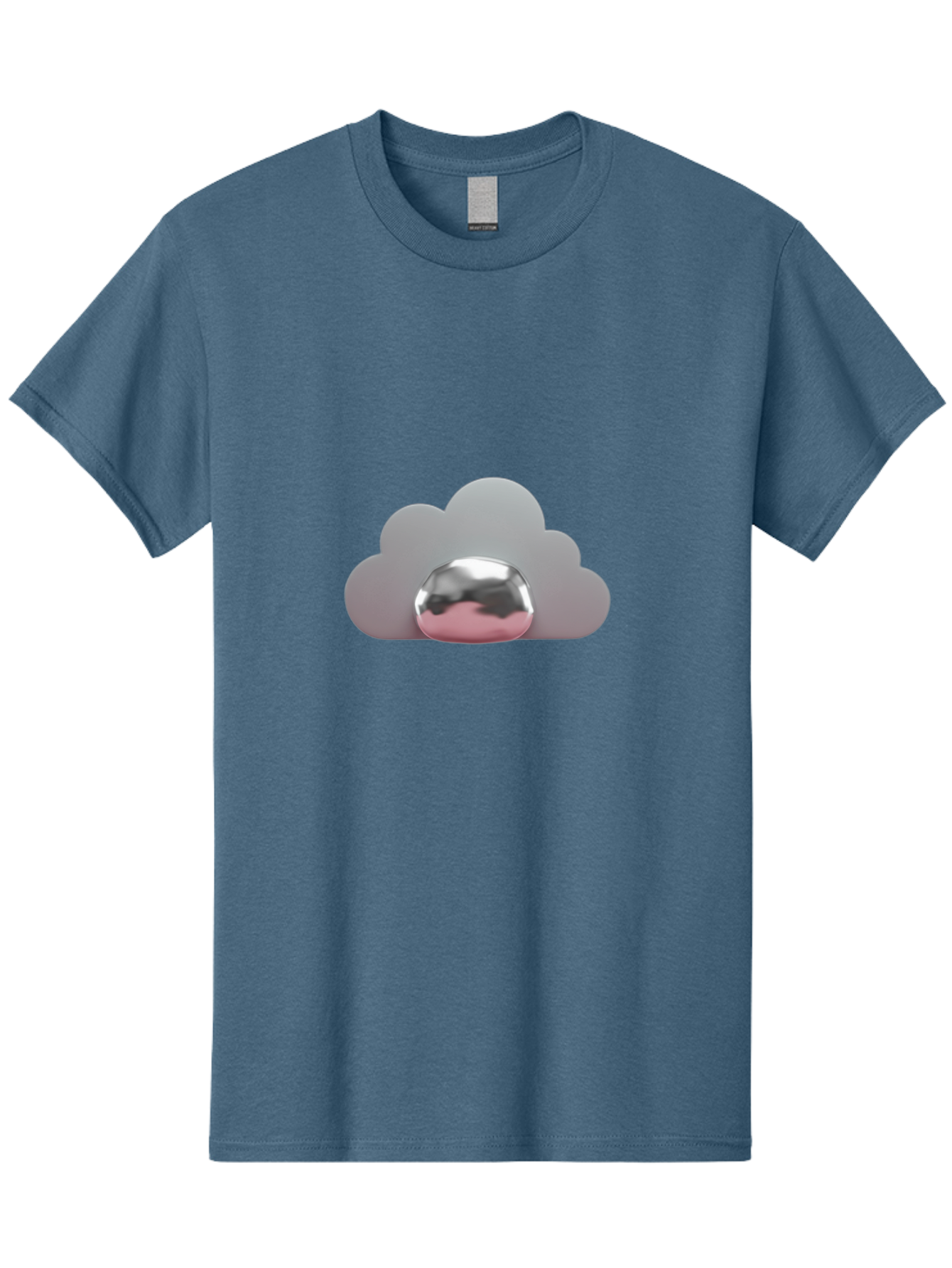 Cloud-Badge Men'S Graphic Tee, 100% Cotton, Comfortable Casual Summer Wear, Machine Washable, Vintage Camera, Old Camera, Antique Camera, Black Camera, Classic Photography, Photography Equipment, Nostalgic Device, Film Camera, Camera Art Bam047