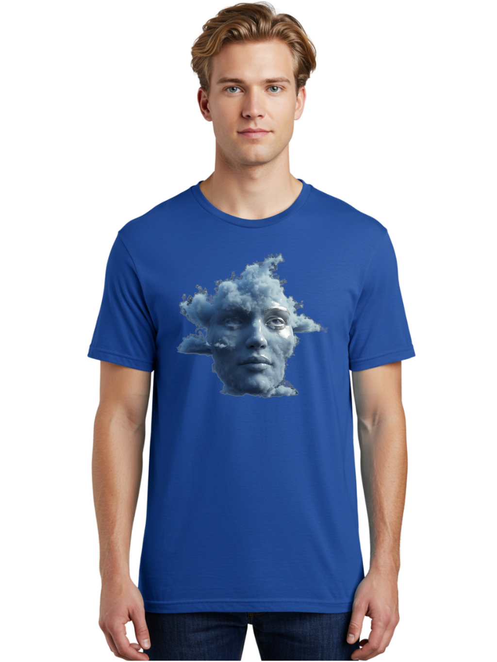 Cloud-Face Men'S Graphic Tee, 100% Cotton, Comfortable Casual Summer Wear, Machine Washable, Vintage Camera, Old Camera, Antique Camera, Black Camera, Classic Photography, Photography Equipment, Nostalgic Device, Film Camera, Camera Art Bam049