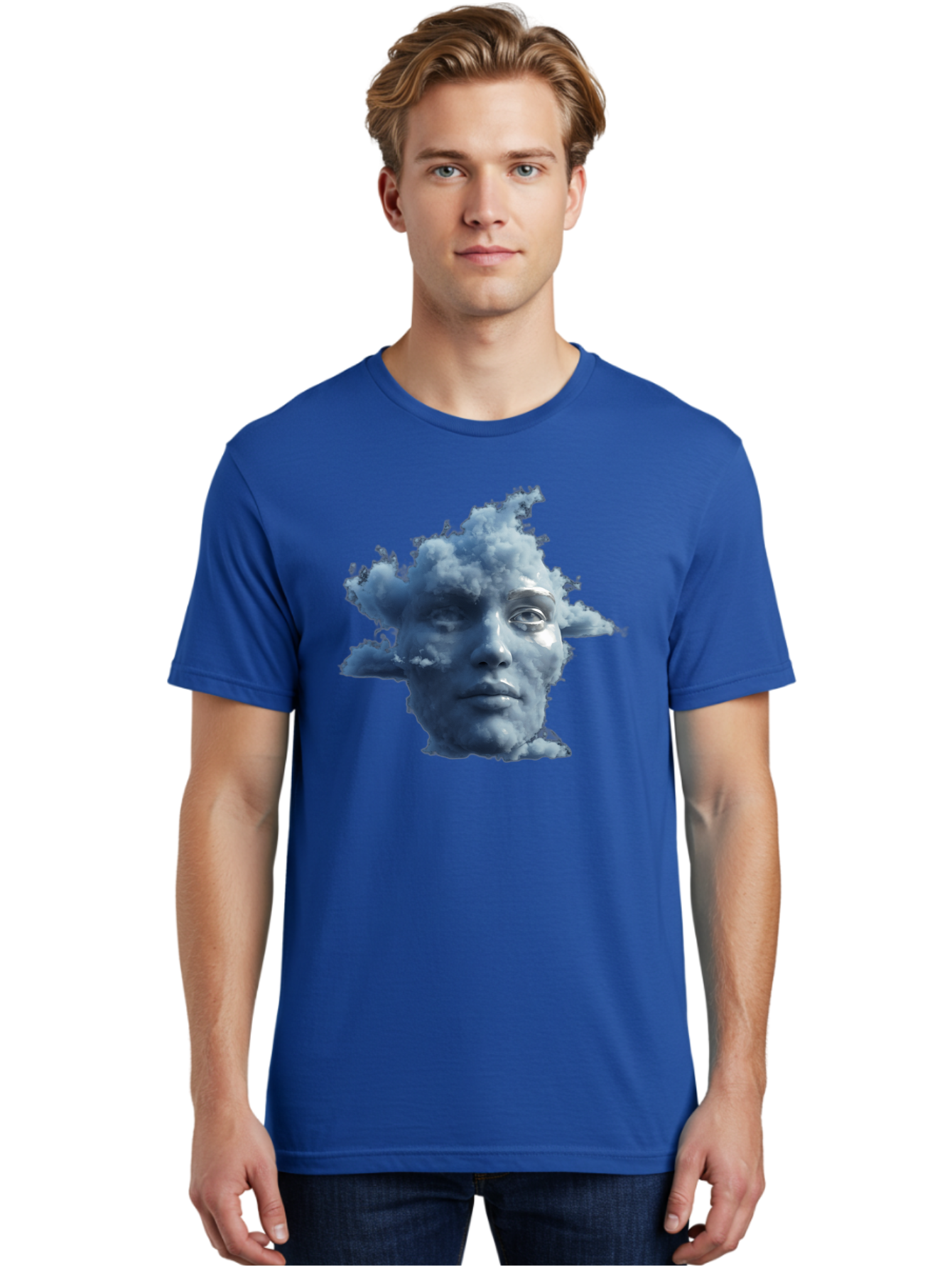 Cloud-Face Men'S Graphic Tee, 100% Cotton, Comfortable Casual Summer Wear, Machine Washable, Vintage Camera, Old Camera, Antique Camera, Black Camera, Classic Photography, Photography Equipment, Nostalgic Device, Film Camera, Camera Art Bam049