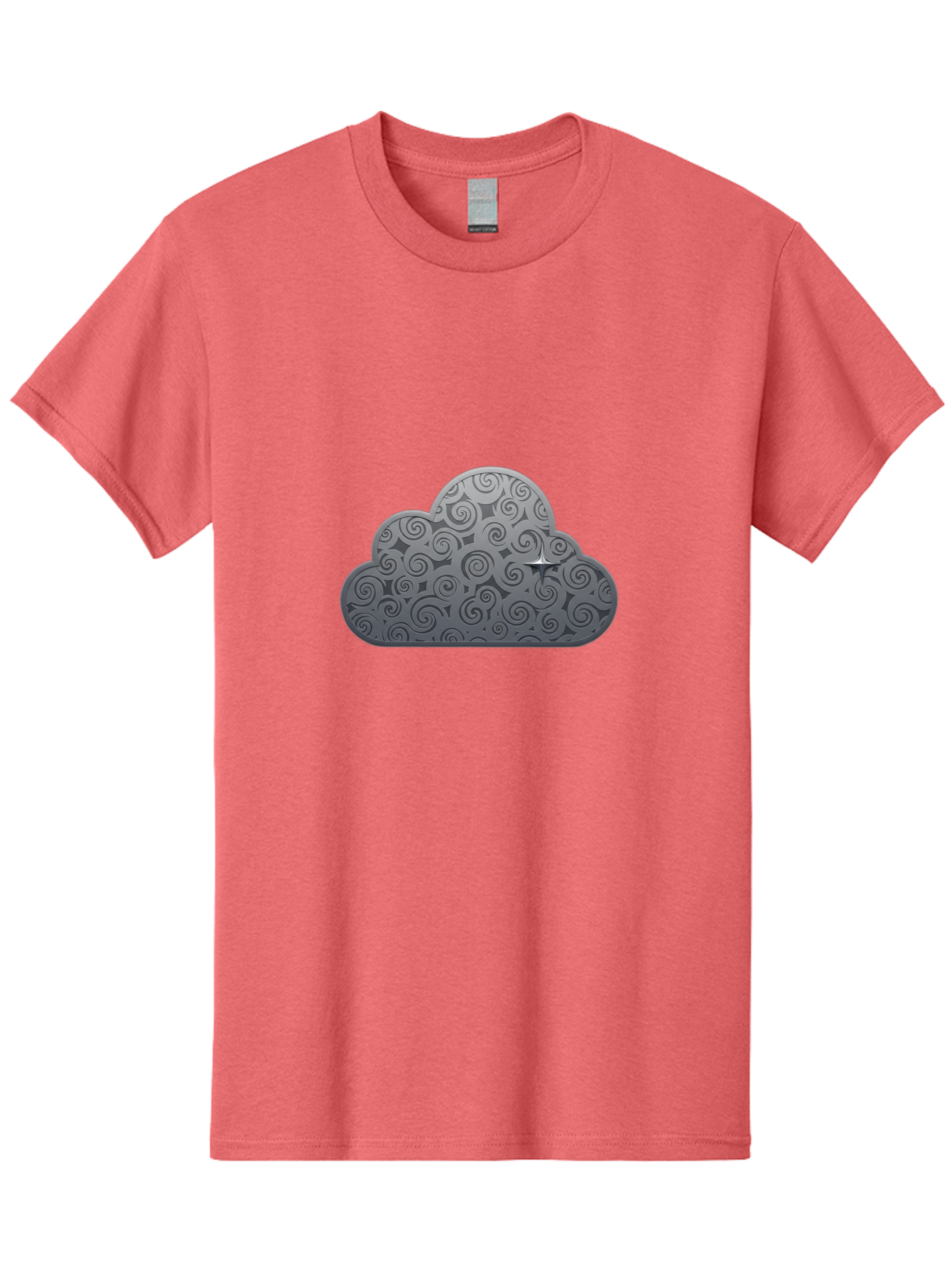Cloud-Icon-1 Men'S Graphic Tee, 100% Cotton, Comfortable Casual Summer Wear, Machine Washable, Vintage Camera, Old Camera, Antique Camera, Black Camera, Classic Photography, Photography Equipment, Nostalgic Device, Film Camera, Camera Art Bam050