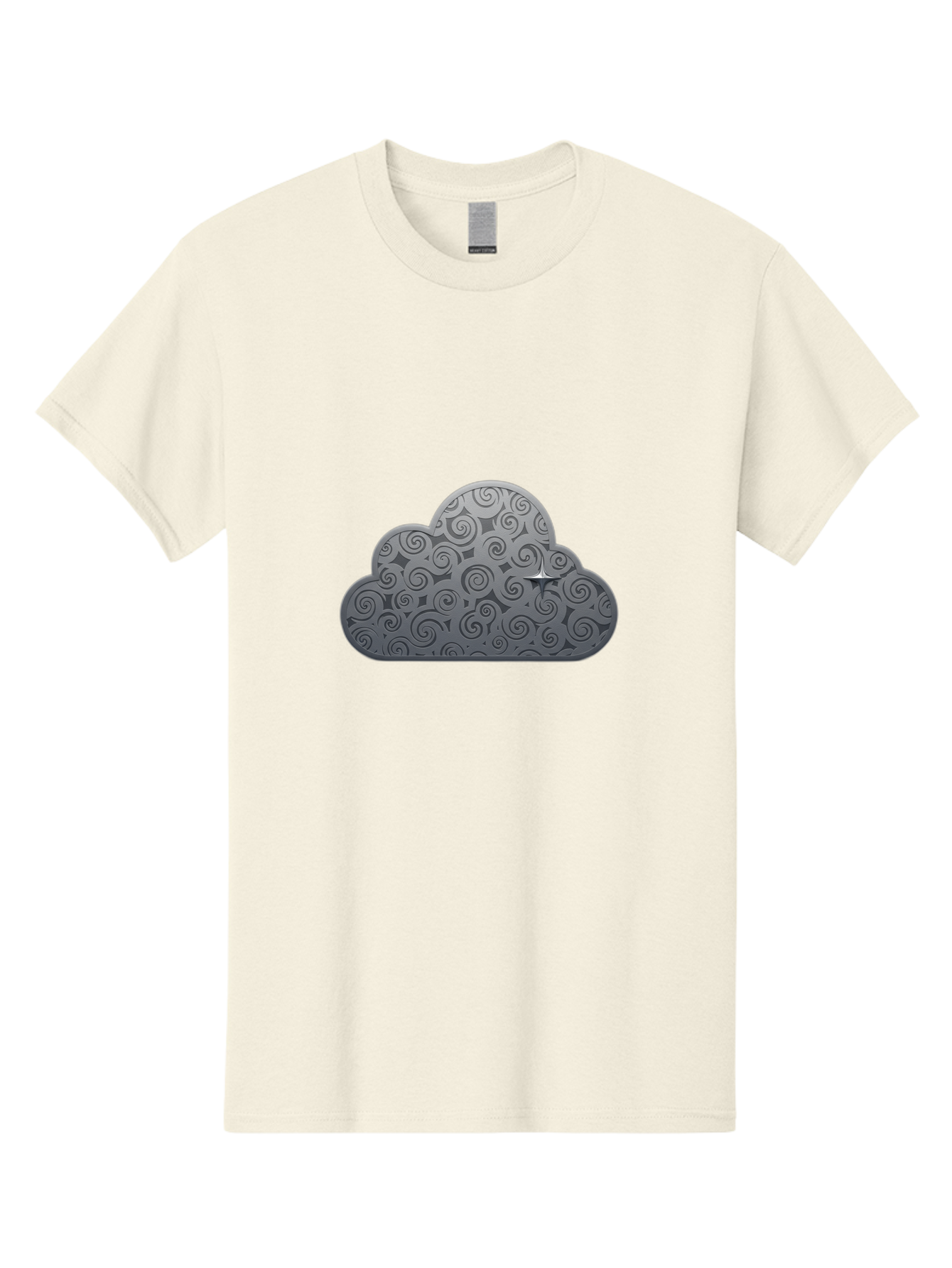 Cloud-Icon-1 Men'S Graphic Tee, 100% Cotton, Comfortable Casual Summer Wear, Machine Washable, Vintage Camera, Old Camera, Antique Camera, Black Camera, Classic Photography, Photography Equipment, Nostalgic Device, Film Camera, Camera Art Bam050