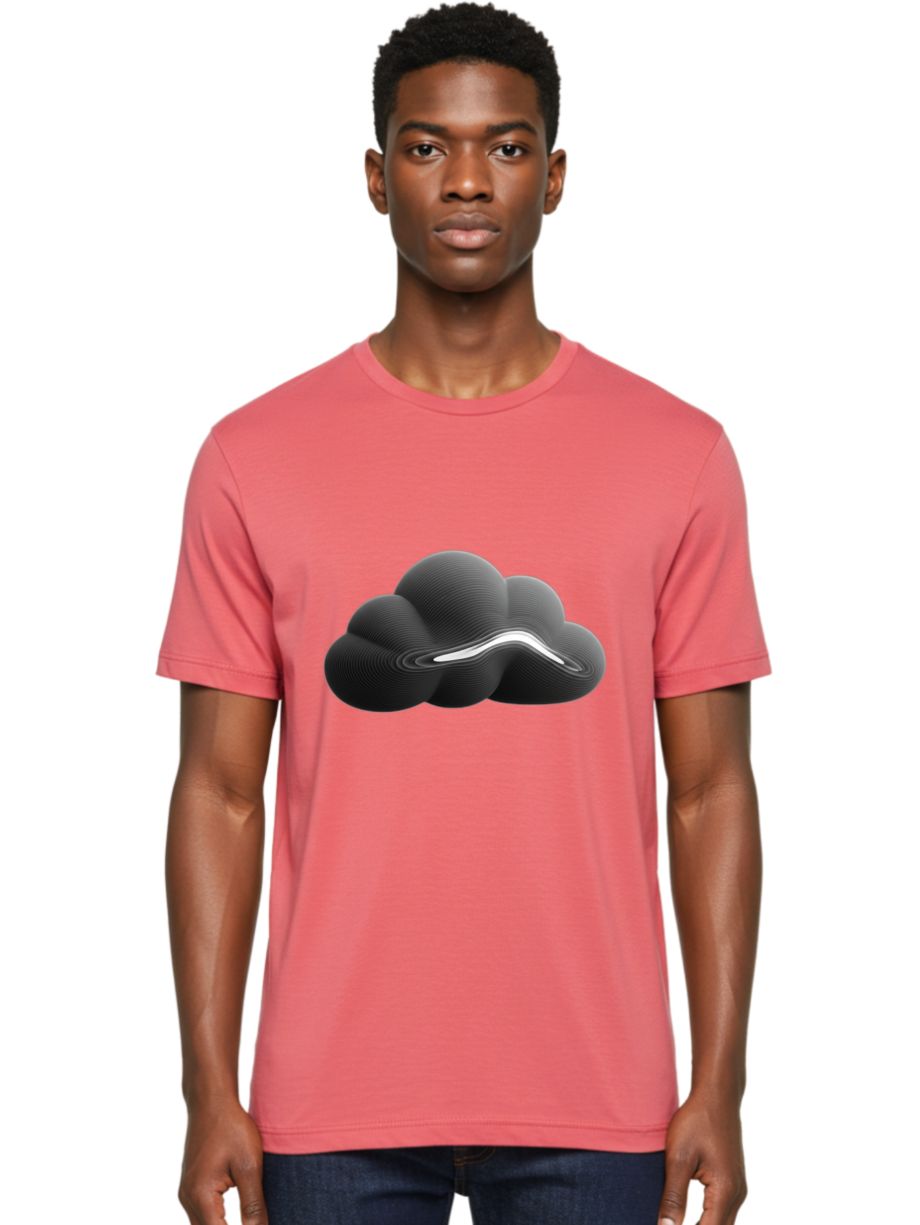 Cloud-Icon Men'S Graphic Tee, 100% Cotton, Comfortable Casual Summer Wear, Machine Washable, Vintage Camera, Old Camera, Antique Camera, Black Camera, Classic Photography, Photography Equipment, Nostalgic Device, Film Camera, Camera Art Bam051