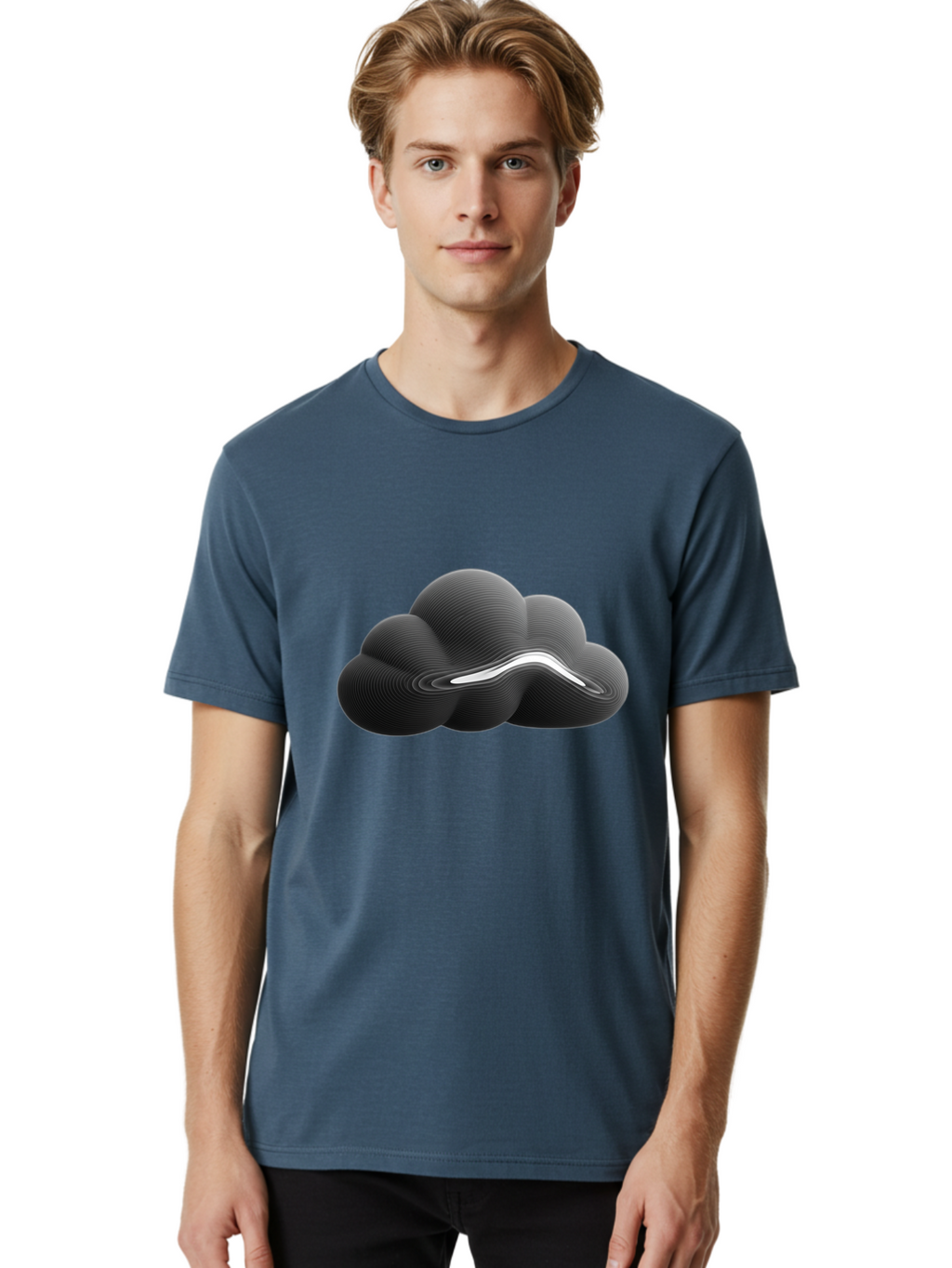 Cloud-Icon Men'S Graphic Tee, 100% Cotton, Comfortable Casual Summer Wear, Machine Washable, Vintage Camera, Old Camera, Antique Camera, Black Camera, Classic Photography, Photography Equipment, Nostalgic Device, Film Camera, Camera Art Bam051
