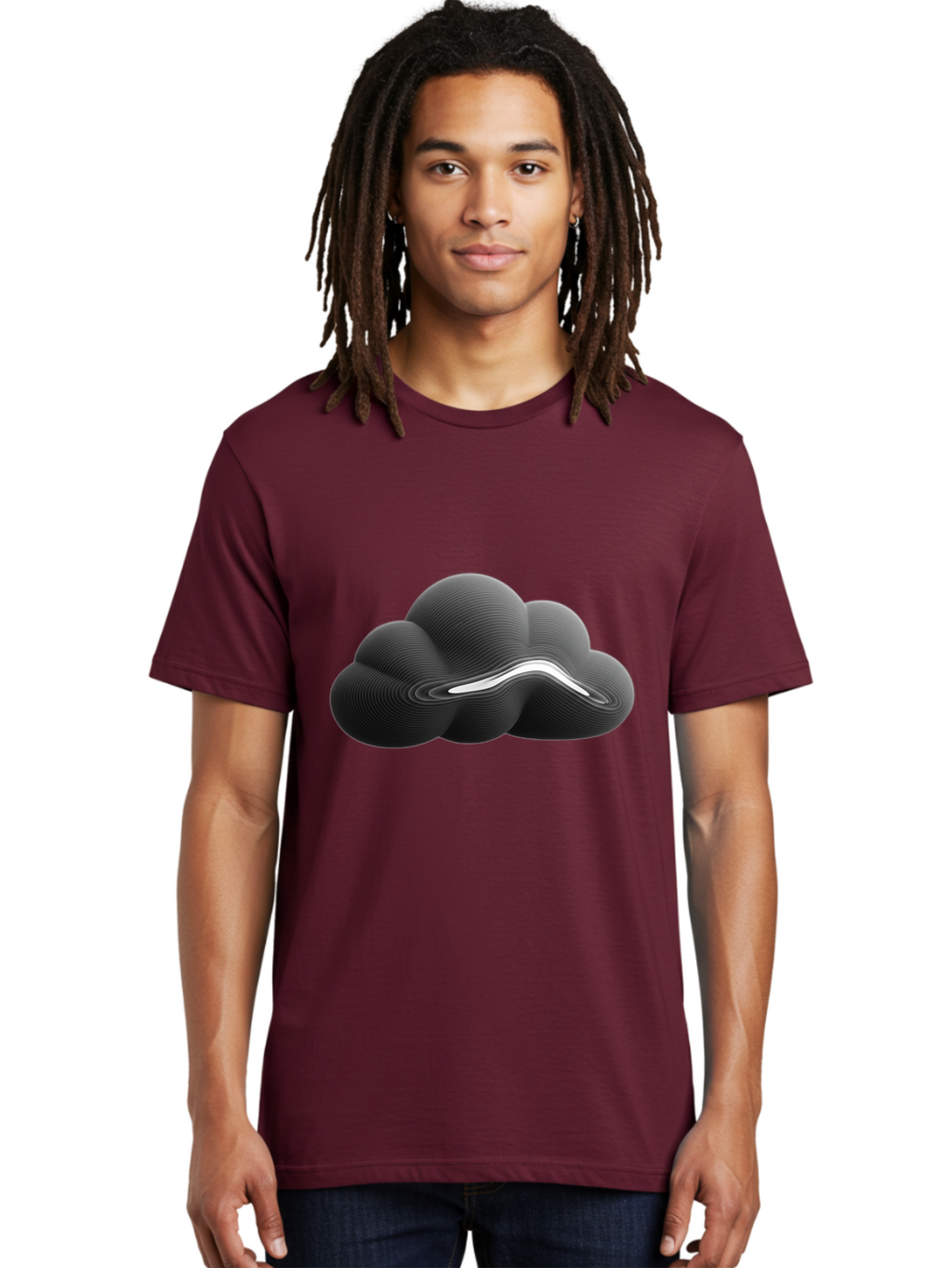 Cloud-Icon Men'S Graphic Tee, 100% Cotton, Comfortable Casual Summer Wear, Machine Washable, Vintage Camera, Old Camera, Antique Camera, Black Camera, Classic Photography, Photography Equipment, Nostalgic Device, Film Camera, Camera Art Bam051