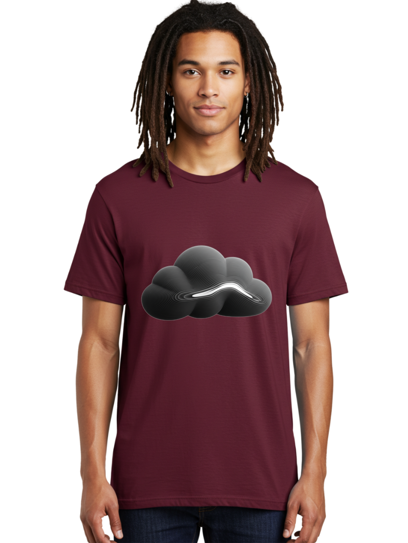 Cloud-Icon Men'S Graphic Tee, 100% Cotton, Comfortable Casual Summer Wear, Machine Washable, Vintage Camera, Old Camera, Antique Camera, Black Camera, Classic Photography, Photography Equipment, Nostalgic Device, Film Camera, Camera Art Bam051