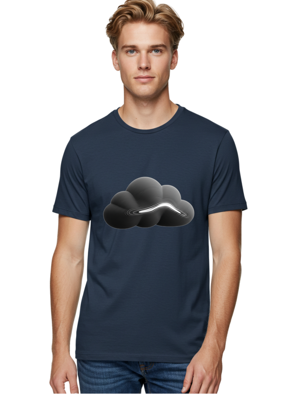 Cloud-Icon Men'S Graphic Tee, 100% Cotton, Comfortable Casual Summer Wear, Machine Washable, Vintage Camera, Old Camera, Antique Camera, Black Camera, Classic Photography, Photography Equipment, Nostalgic Device, Film Camera, Camera Art Bam051