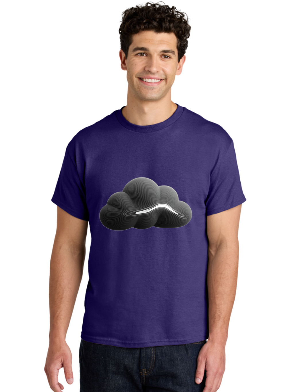 Cloud-Icon Men'S Graphic Tee, 100% Cotton, Comfortable Casual Summer Wear, Machine Washable, Vintage Camera, Old Camera, Antique Camera, Black Camera, Classic Photography, Photography Equipment, Nostalgic Device, Film Camera, Camera Art Bam051