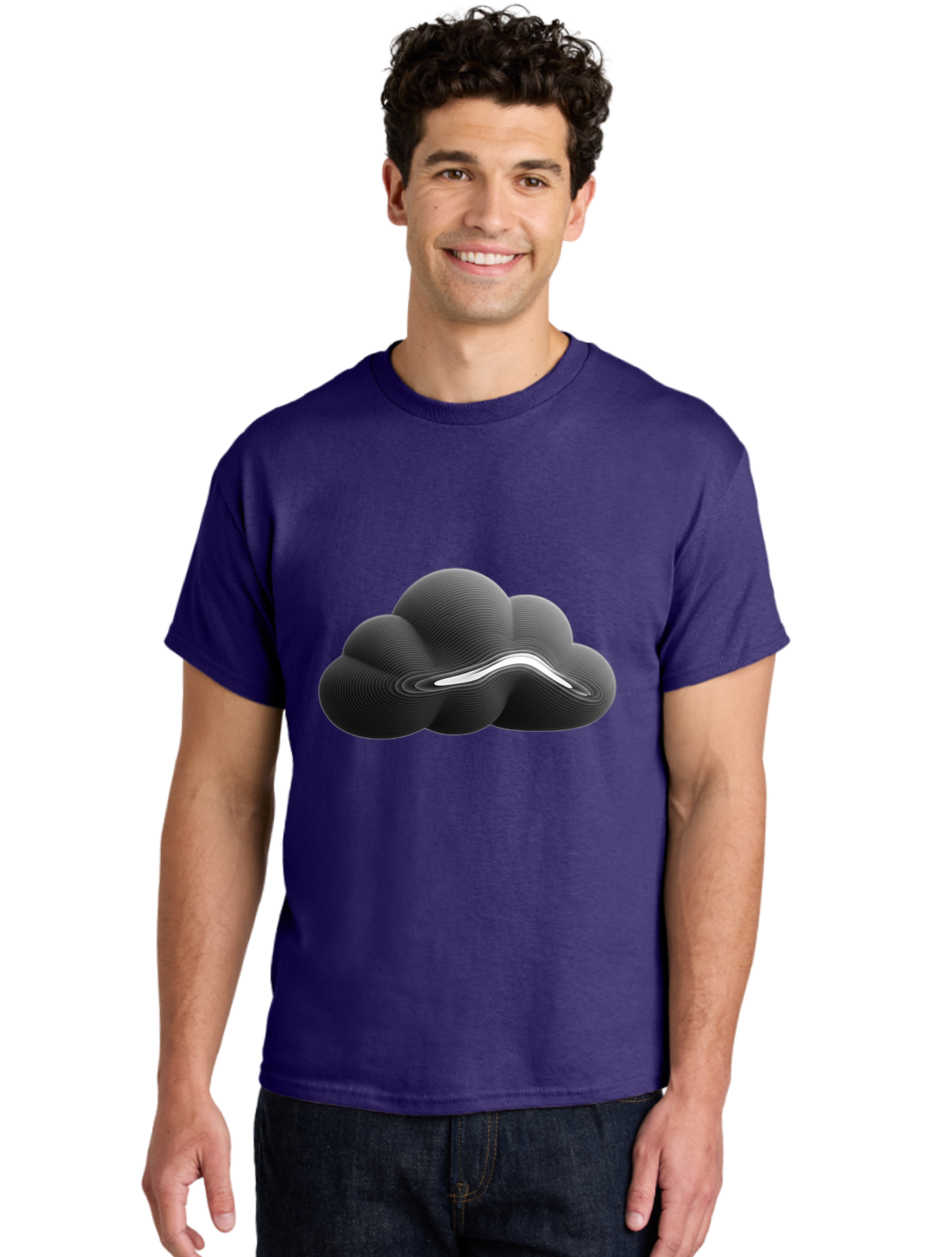 Cloud-Icon Men'S Graphic Tee, 100% Cotton, Comfortable Casual Summer Wear, Machine Washable, Vintage Camera, Old Camera, Antique Camera, Black Camera, Classic Photography, Photography Equipment, Nostalgic Device, Film Camera, Camera Art Bam051