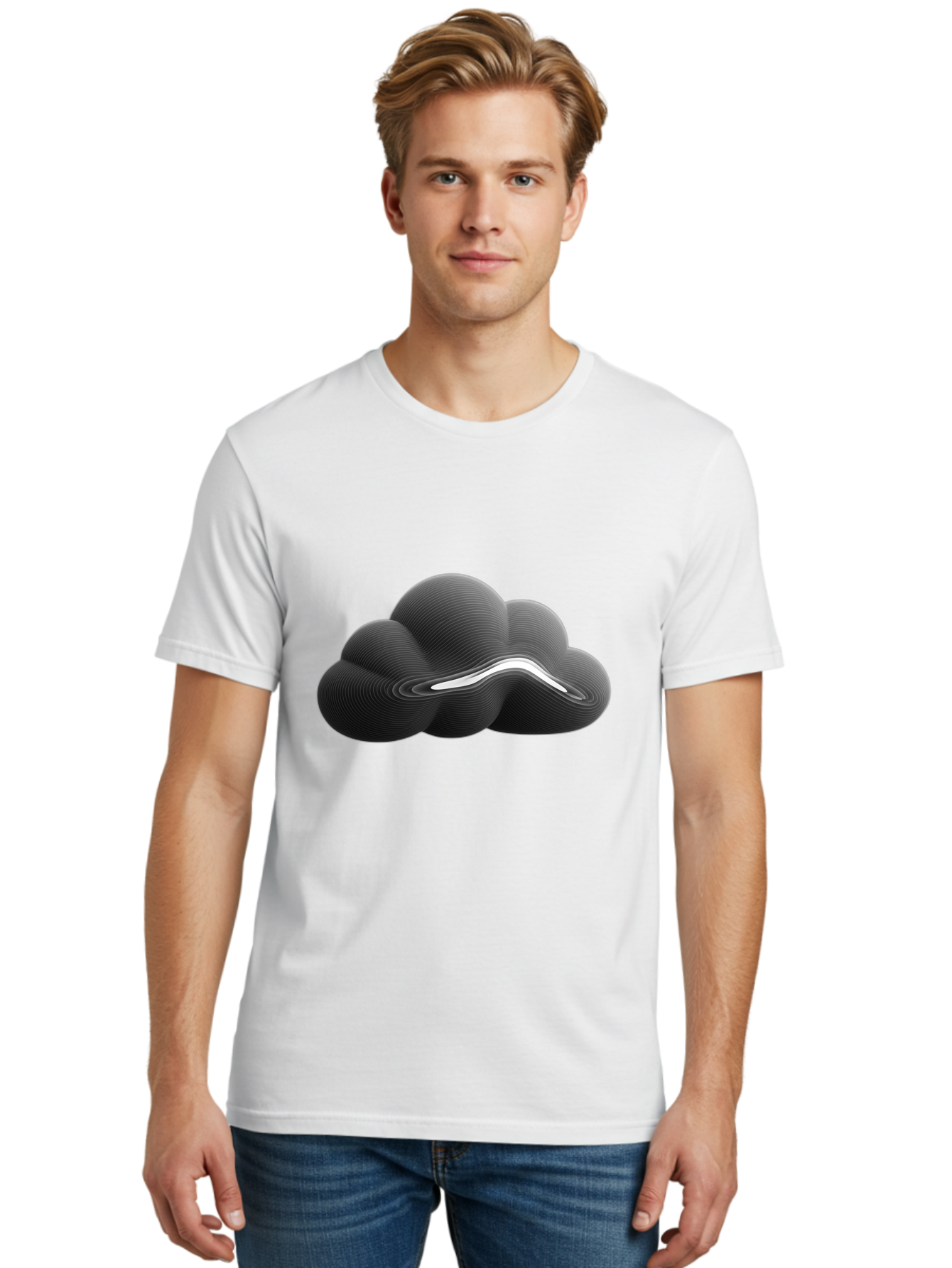 Cloud-Icon Men'S Graphic Tee, 100% Cotton, Comfortable Casual Summer Wear, Machine Washable, Vintage Camera, Old Camera, Antique Camera, Black Camera, Classic Photography, Photography Equipment, Nostalgic Device, Film Camera, Camera Art Bam051
