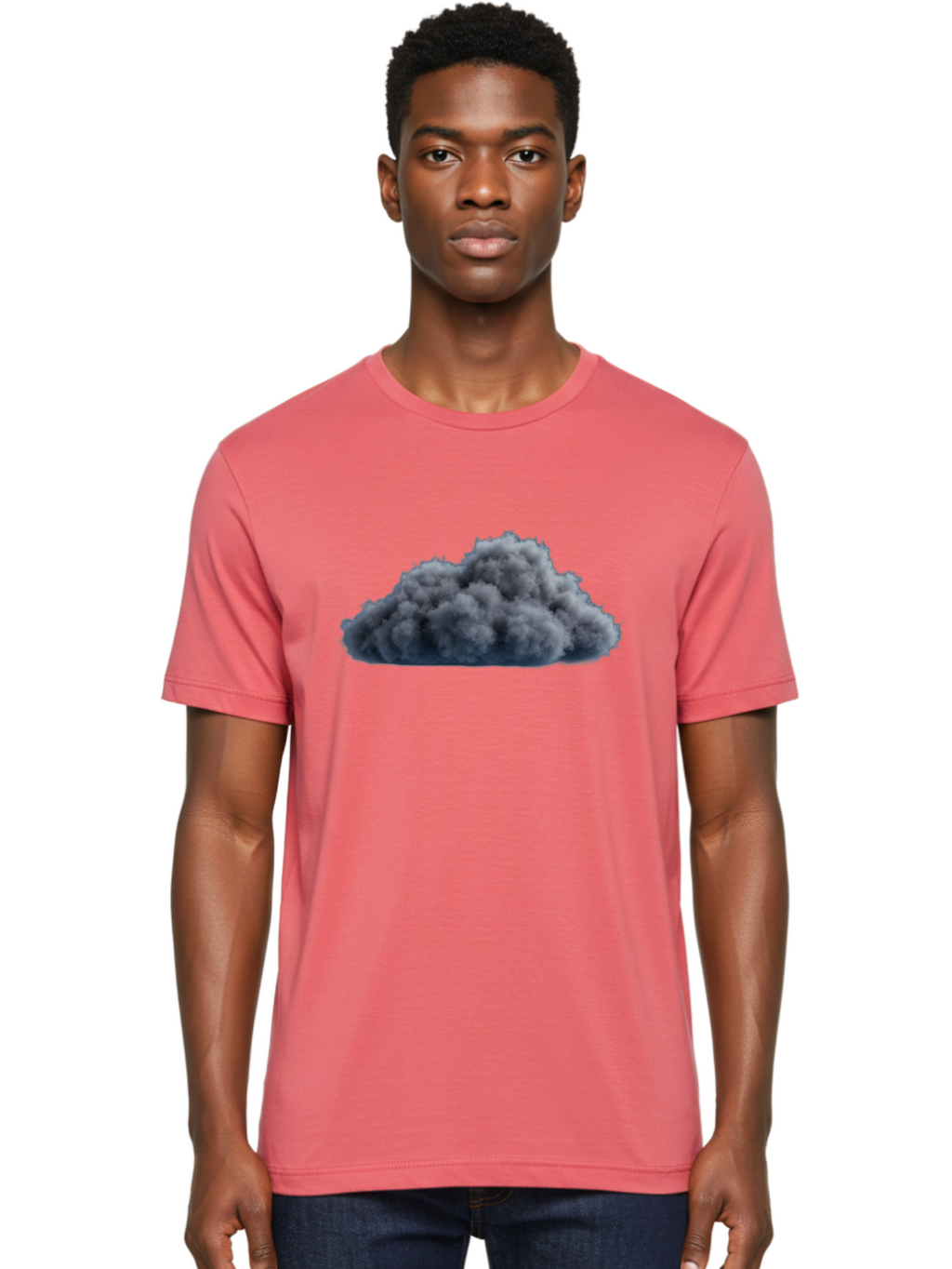 Cloud-Of-Smoke Men'S Graphic Tee, 100% Cotton, Comfortable Casual Summer Wear, Machine Washable, Vintage Camera, Old Camera, Antique Camera, Black Camera, Classic Photography, Photography Equipment, Nostalgic Device, Film Camera, Camera Art Bam053
