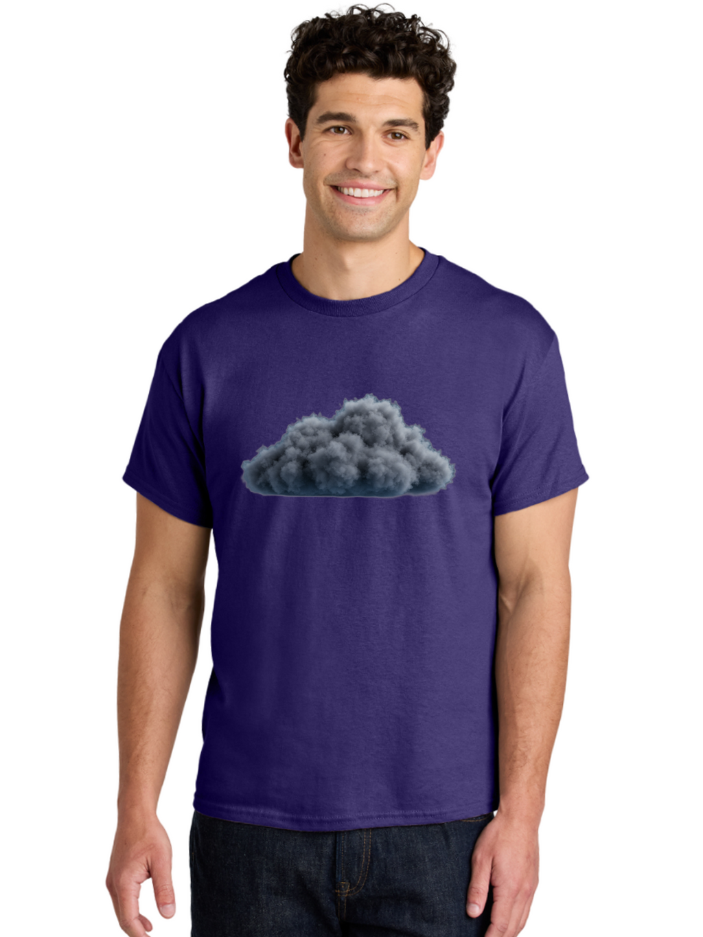 Cloud-Of-Smoke Men'S Graphic Tee, 100% Cotton, Comfortable Casual Summer Wear, Machine Washable, Vintage Camera, Old Camera, Antique Camera, Black Camera, Classic Photography, Photography Equipment, Nostalgic Device, Film Camera, Camera Art Bam053