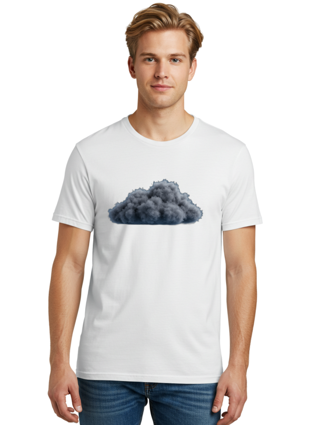 Cloud-Of-Smoke Men'S Graphic Tee, 100% Cotton, Comfortable Casual Summer Wear, Machine Washable, Vintage Camera, Old Camera, Antique Camera, Black Camera, Classic Photography, Photography Equipment, Nostalgic Device, Film Camera, Camera Art Bam053