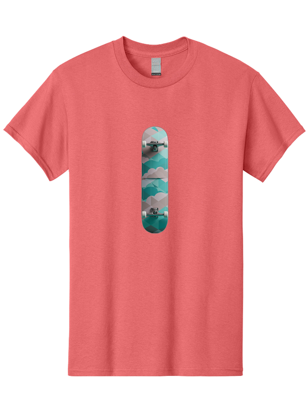 Cloud-Skateboard-1 Men'S Graphic Tee, 100% Cotton, Comfortable Casual Summer Wear, Machine Washable, Vintage Camera, Old Camera, Antique Camera, Black Camera, Classic Photography, Photography Equipment, Nostalgic Device, Film Camera, Bam054