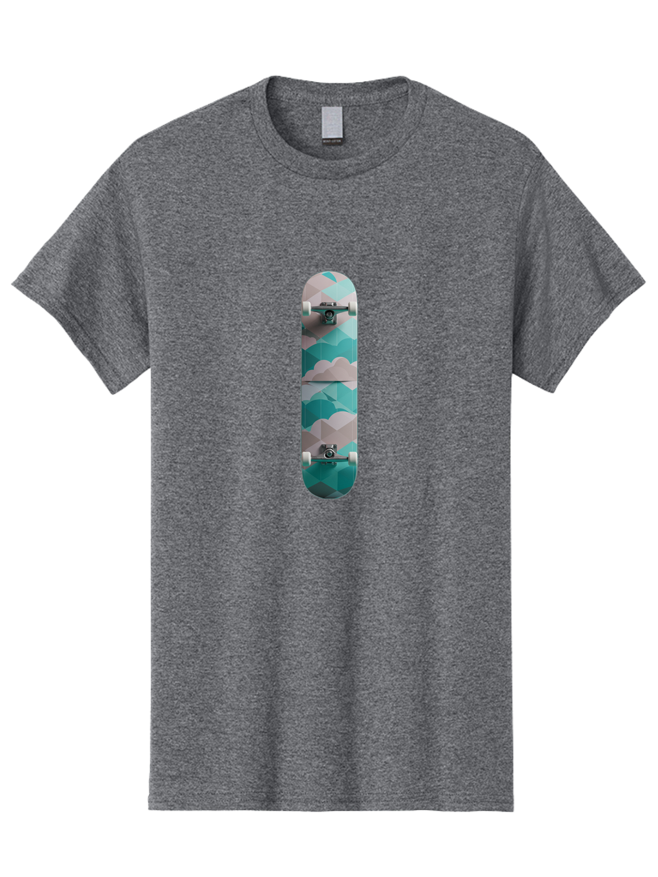 Cloud-Skateboard-1 Men'S Graphic Tee, 100% Cotton, Comfortable Casual Summer Wear, Machine Washable, Vintage Camera, Old Camera, Antique Camera, Black Camera, Classic Photography, Photography Equipment, Nostalgic Device, Film Camera, Bam054