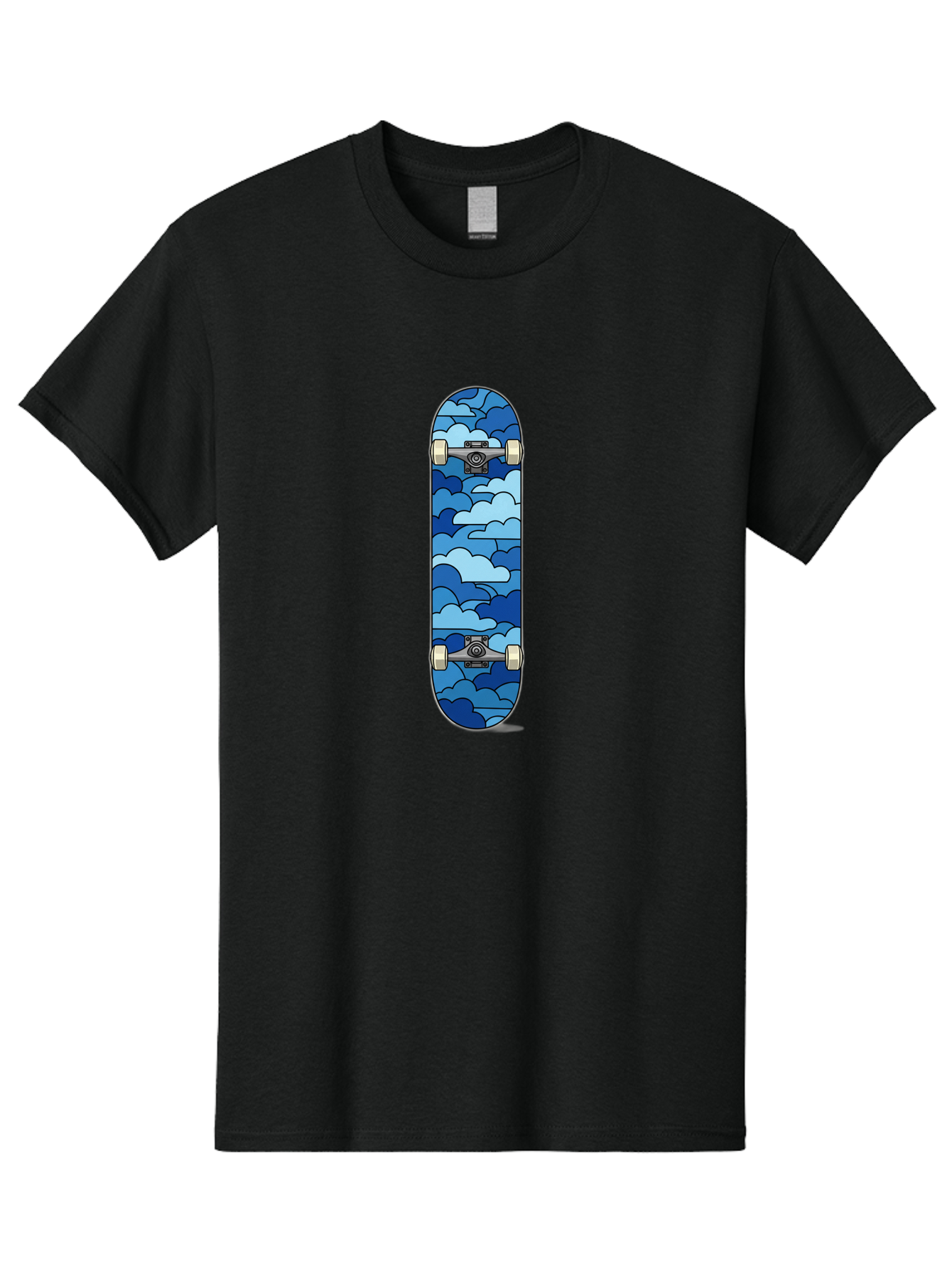 Cloud-Skateboard Men'S Graphic Tee, 100% Cotton, Comfortable Casual Summer Wear, Machine Washable, Vintage Camera, Old Camera, Antique Camera, Black Camera, Classic Photography, Photography Equipment, Nostalgic Device, Film Camera, Camera Art Bam057