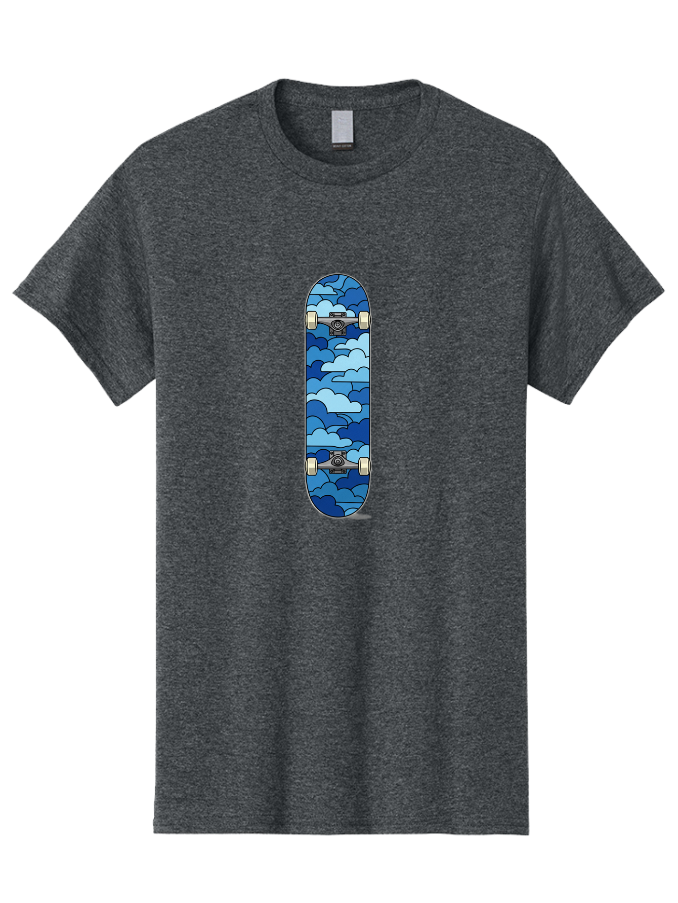 Cloud-Skateboard Men'S Graphic Tee, 100% Cotton, Comfortable Casual Summer Wear, Machine Washable, Vintage Camera, Old Camera, Antique Camera, Black Camera, Classic Photography, Photography Equipment, Nostalgic Device, Film Camera, Camera Art Bam057