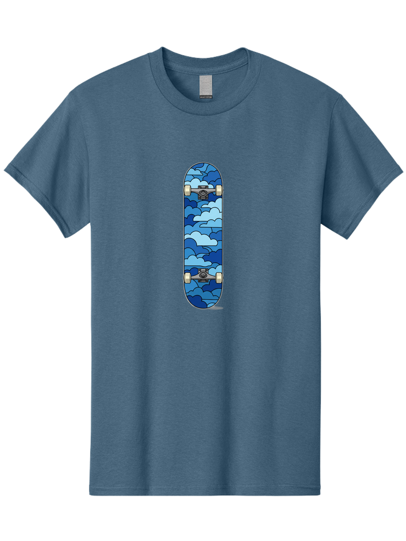 Cloud-Skateboard Men'S Graphic Tee, 100% Cotton, Comfortable Casual Summer Wear, Machine Washable, Vintage Camera, Old Camera, Antique Camera, Black Camera, Classic Photography, Photography Equipment, Nostalgic Device, Film Camera, Camera Art Bam057