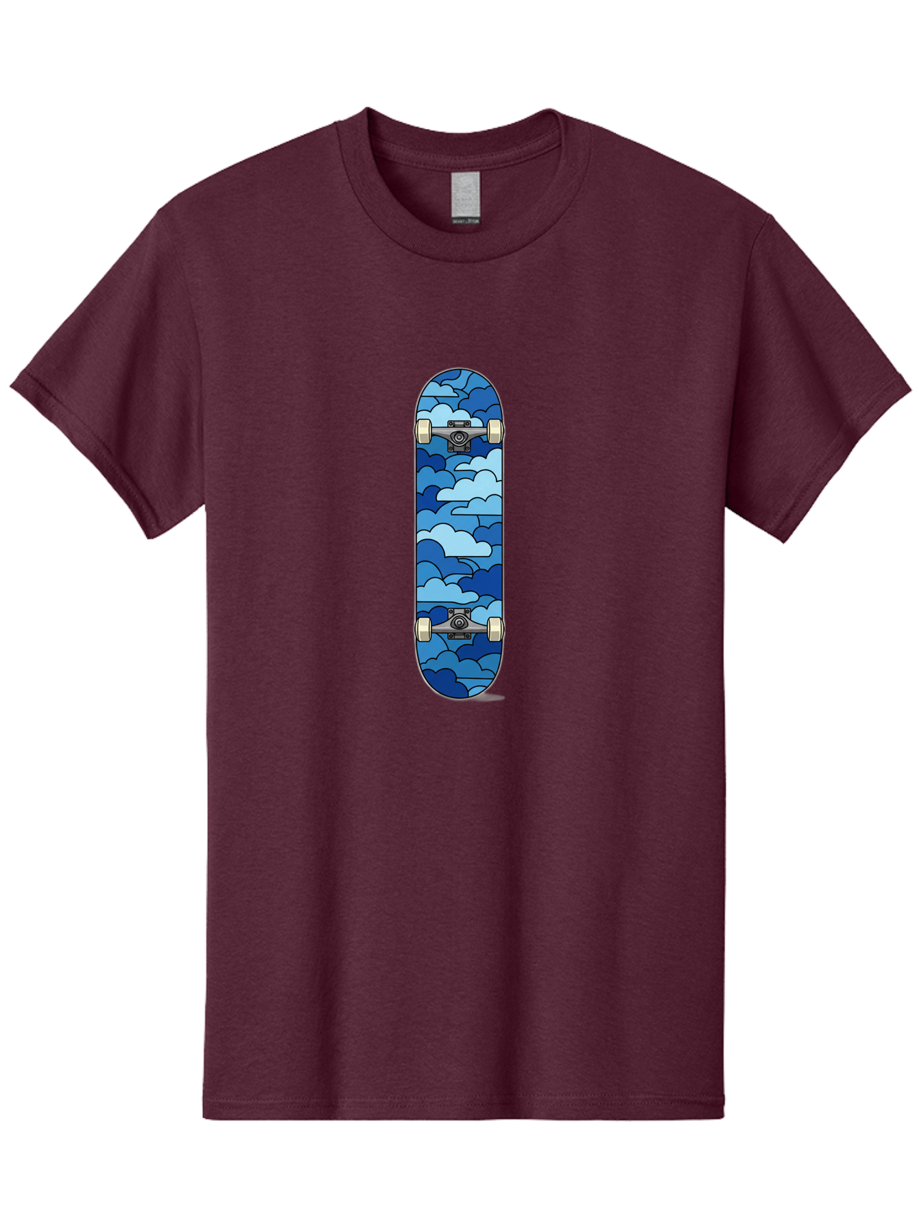 Cloud-Skateboard Men'S Graphic Tee, 100% Cotton, Comfortable Casual Summer Wear, Machine Washable, Vintage Camera, Old Camera, Antique Camera, Black Camera, Classic Photography, Photography Equipment, Nostalgic Device, Film Camera, Camera Art Bam057