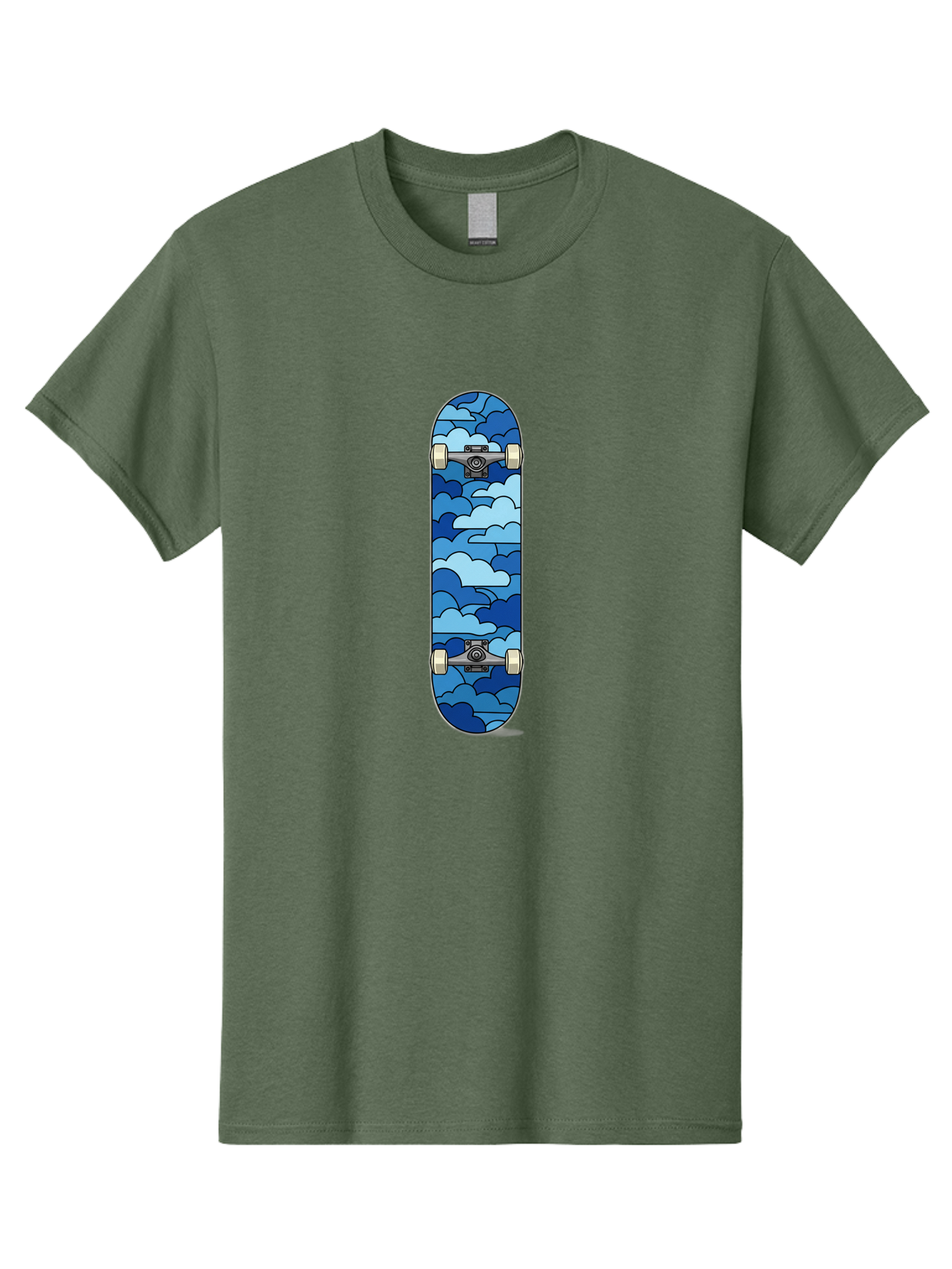 Cloud-Skateboard Men'S Graphic Tee, 100% Cotton, Comfortable Casual Summer Wear, Machine Washable, Vintage Camera, Old Camera, Antique Camera, Black Camera, Classic Photography, Photography Equipment, Nostalgic Device, Film Camera, Camera Art Bam057