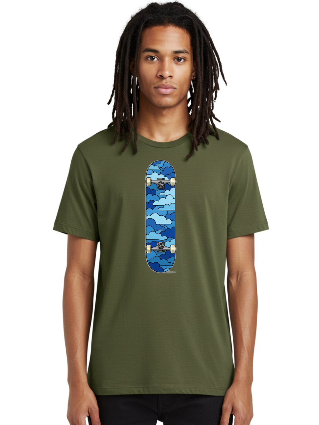 Cloud-Skateboard Men'S Graphic Tee, 100% Cotton, Comfortable Casual Summer Wear, Machine Washable, Vintage Camera, Old Camera, Antique Camera, Black Camera, Classic Photography, Photography Equipment, Nostalgic Device, Film Camera, Camera Art Bam057