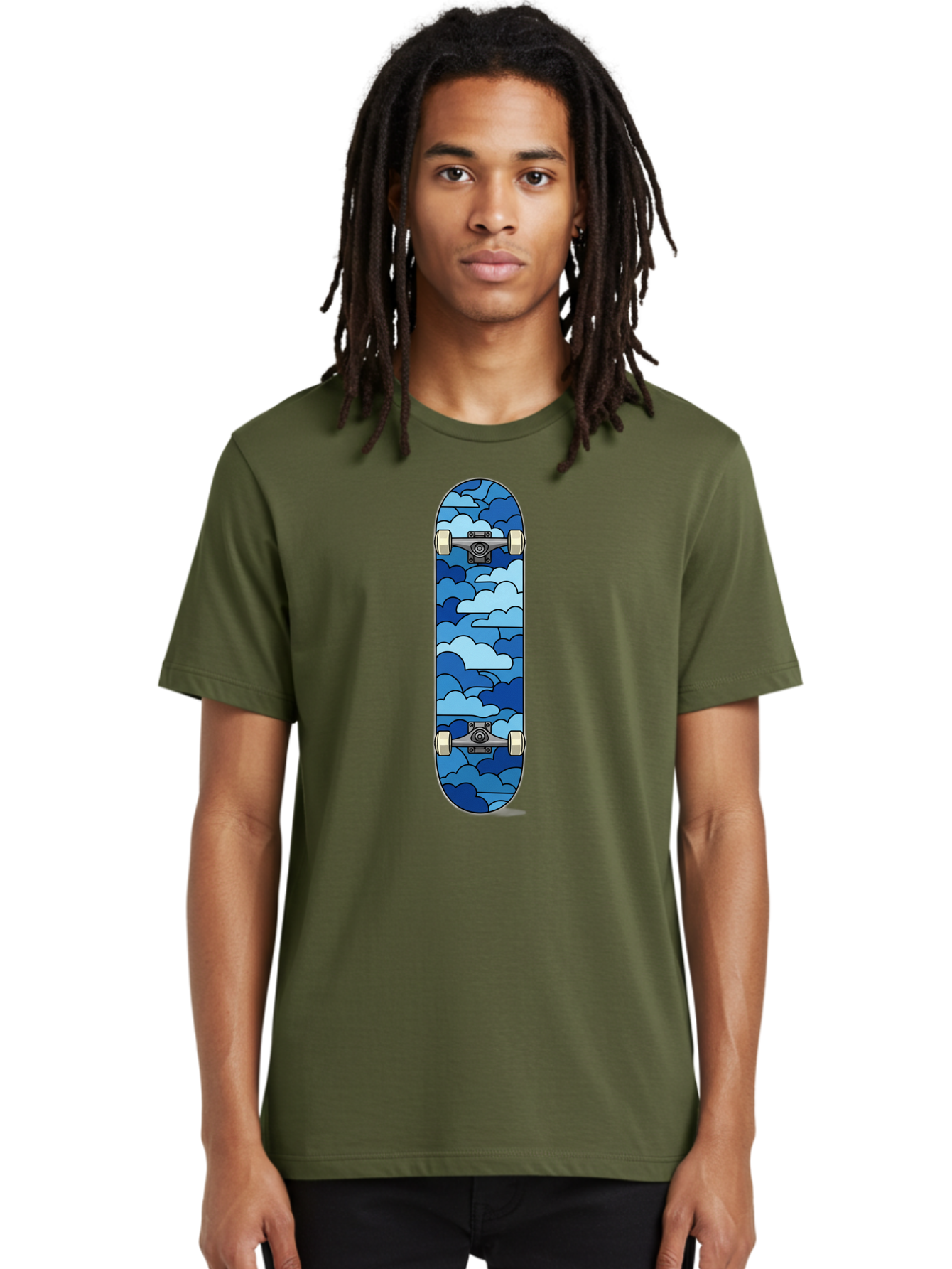 Cloud-Skateboard Men'S Graphic Tee, 100% Cotton, Comfortable Casual Summer Wear, Machine Washable, Vintage Camera, Old Camera, Antique Camera, Black Camera, Classic Photography, Photography Equipment, Nostalgic Device, Film Camera, Camera Art Bam057