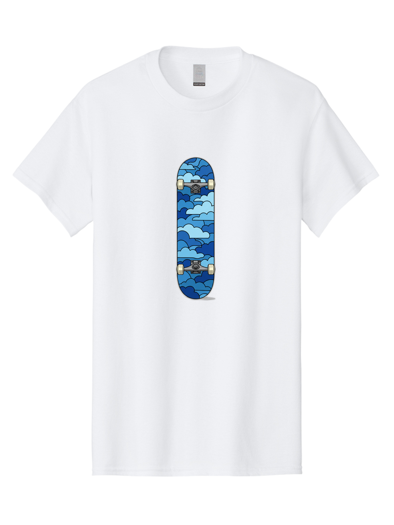 Cloud-Skateboard Men'S Graphic Tee, 100% Cotton, Comfortable Casual Summer Wear, Machine Washable, Vintage Camera, Old Camera, Antique Camera, Black Camera, Classic Photography, Photography Equipment, Nostalgic Device, Film Camera, Camera Art Bam057