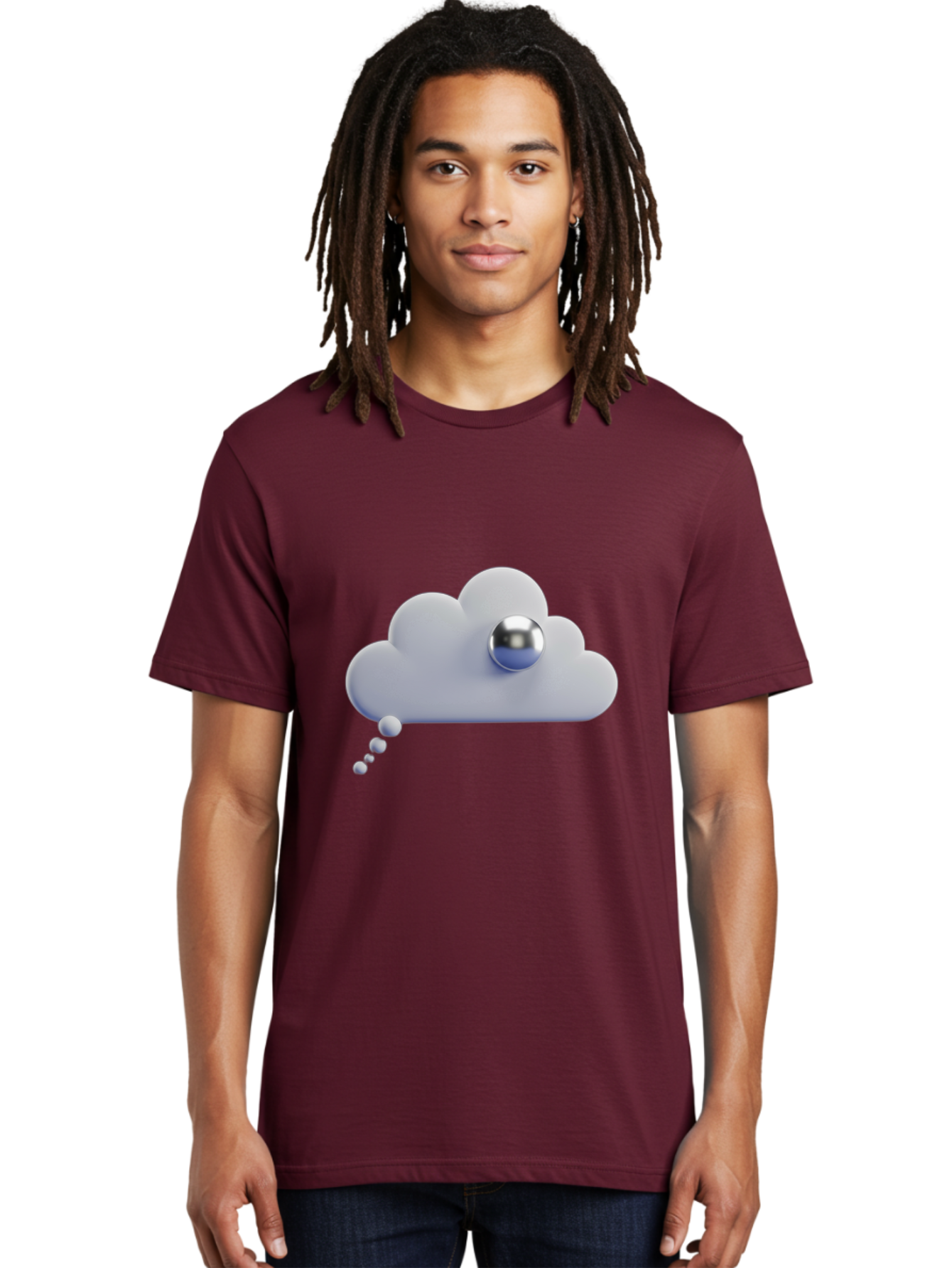 Cloud-With-Metal-Sphere Men'S Graphic Tee, 100% Cotton, Comfortable Casual Summer Wear, Machine Washable, Vintage Camera, Old Camera, Antique Camera, Black Camera, Classic Photography, Photography Equipment, Nostalgic Device, Film Camera, Bam058