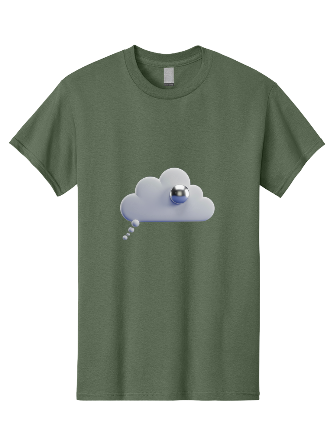 Cloud-With-Metal-Sphere Men'S Graphic Tee, 100% Cotton, Comfortable Casual Summer Wear, Machine Washable, Vintage Camera, Old Camera, Antique Camera, Black Camera, Classic Photography, Photography Equipment, Nostalgic Device, Film Camera, Bam058