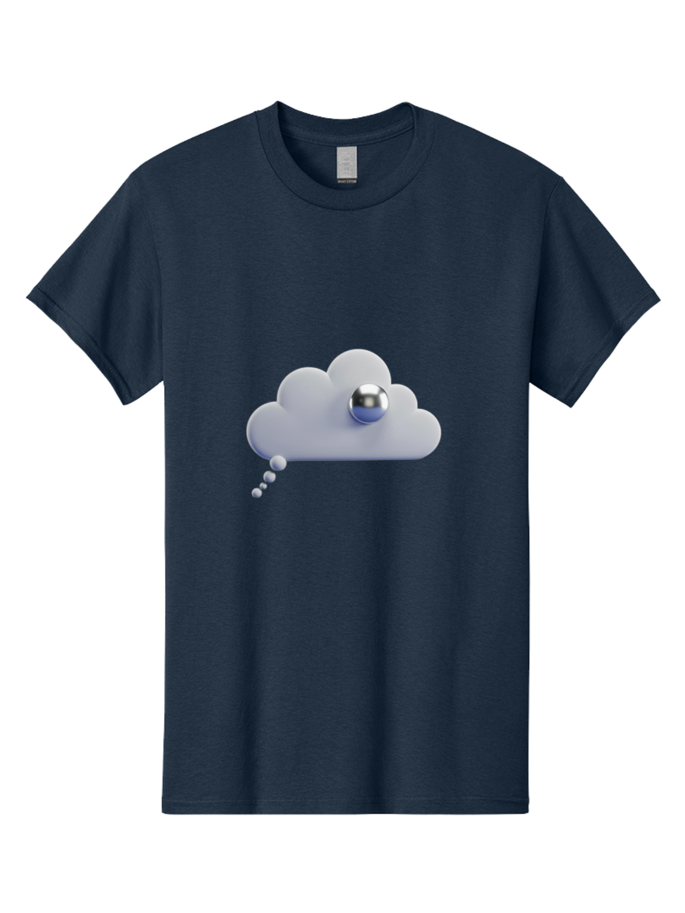 Cloud-With-Metal-Sphere Men'S Graphic Tee, 100% Cotton, Comfortable Casual Summer Wear, Machine Washable, Vintage Camera, Old Camera, Antique Camera, Black Camera, Classic Photography, Photography Equipment, Nostalgic Device, Film Camera, Bam058