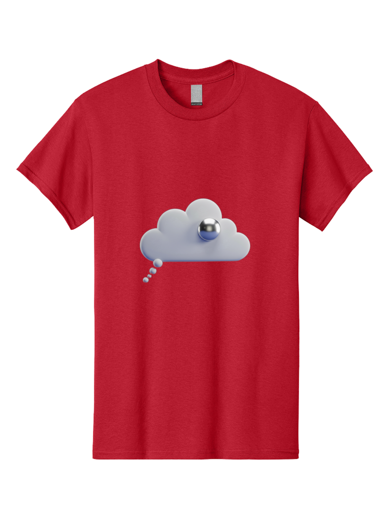 Cloud-With-Metal-Sphere Men'S Graphic Tee, 100% Cotton, Comfortable Casual Summer Wear, Machine Washable, Vintage Camera, Old Camera, Antique Camera, Black Camera, Classic Photography, Photography Equipment, Nostalgic Device, Film Camera, Bam058
