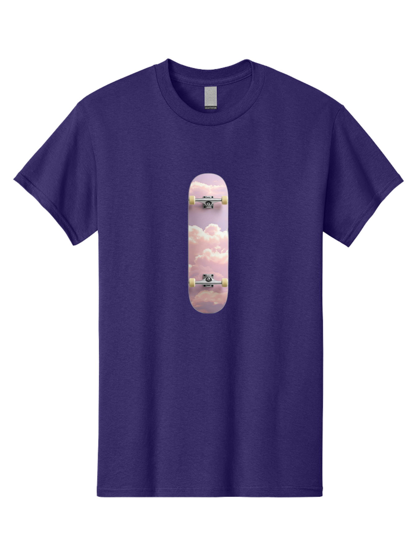Clouds-Skateboard Men'S Graphic Tee, 100% Cotton, Comfortable Casual Summer Wear, Machine Washable, Vintage Camera, Old Camera, Antique Camera, Black Camera, Classic Photography, Photography Equipment, Nostalgic Device, Film Camera, Camera Art Bam062