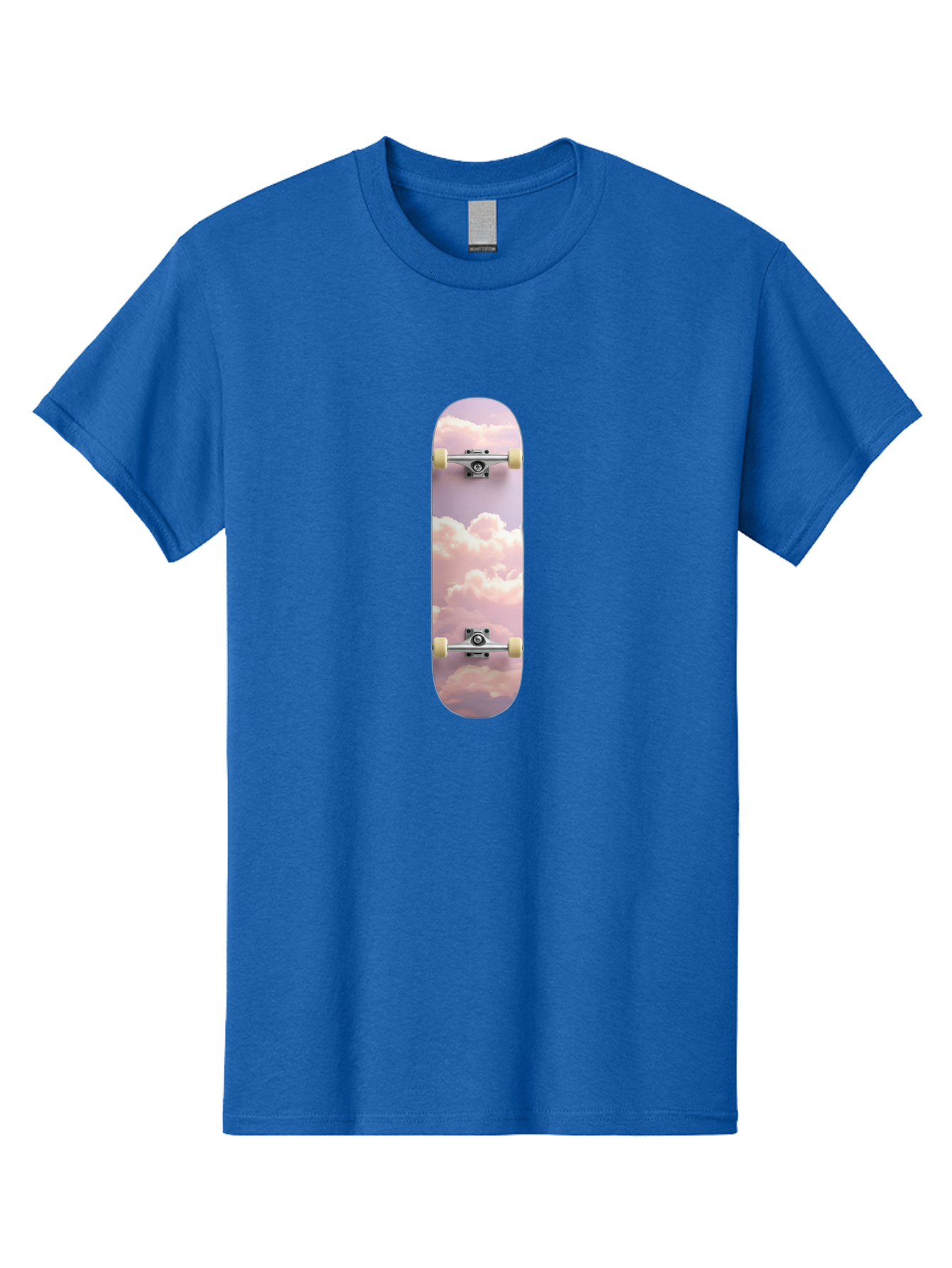 Clouds-Skateboard Men'S Graphic Tee, 100% Cotton, Comfortable Casual Summer Wear, Machine Washable, Vintage Camera, Old Camera, Antique Camera, Black Camera, Classic Photography, Photography Equipment, Nostalgic Device, Film Camera, Camera Art Bam062
