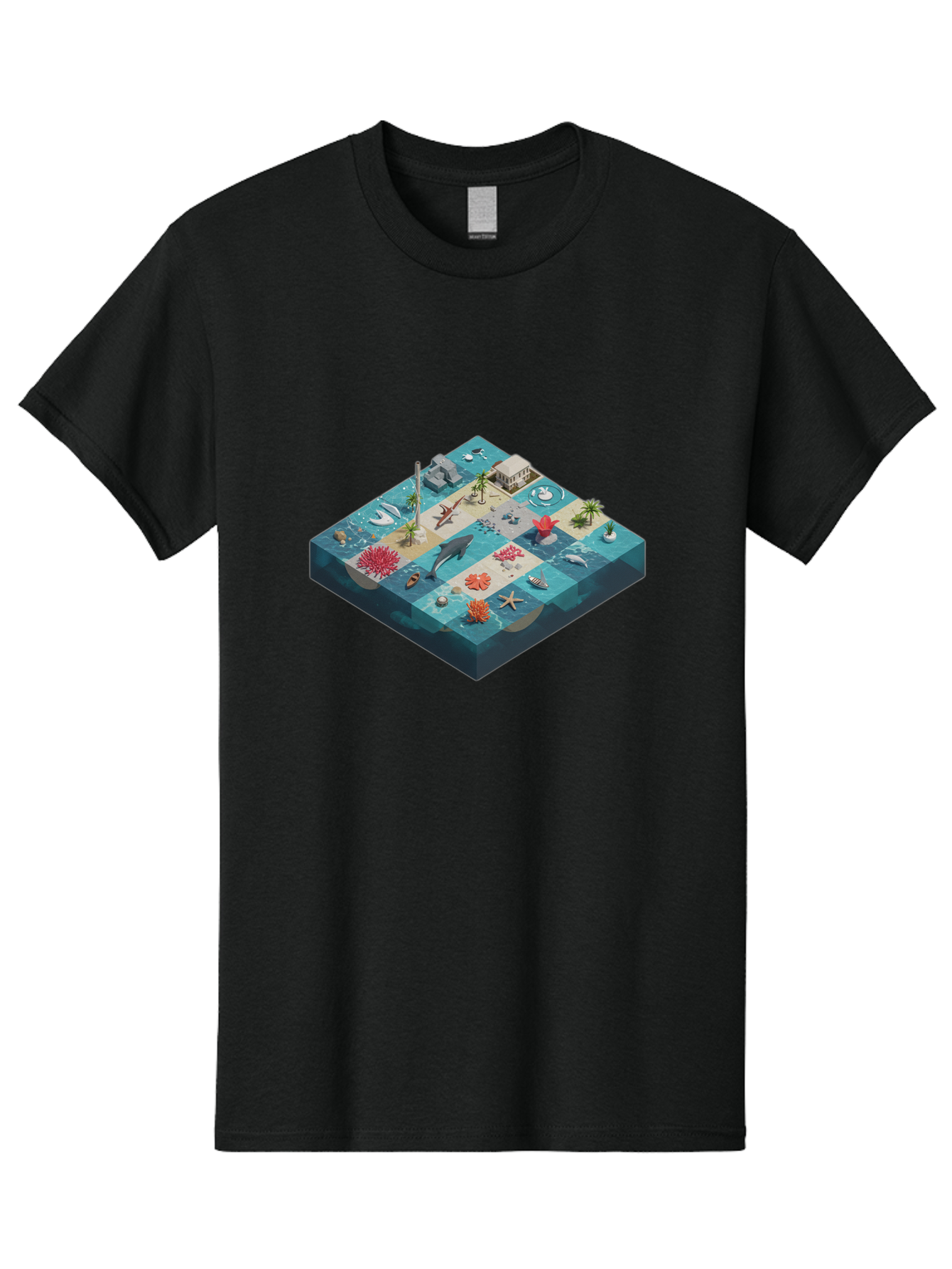 Coastal-Paradise Men'S Graphic Tee, 100% Cotton, Comfortable Casual Summer Wear, Machine Washable, Vintage Camera, Old Camera, Antique Camera, Black Camera, Classic Photography, Photography Equipment, Nostalgic Device, Film Camera, Camera Art Bam063