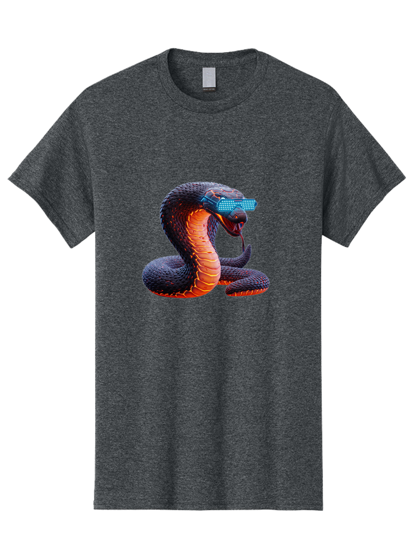 Cobra-Virtual-Reality Men'S Graphic Tee, 100% Cotton, Comfortable Casual Summer Wear, Machine Washable, Vintage Camera, Old Camera, Antique Camera, Black Camera, Classic Photography, Photography Equipment, Nostalgic Device, Film Camera, Bam065