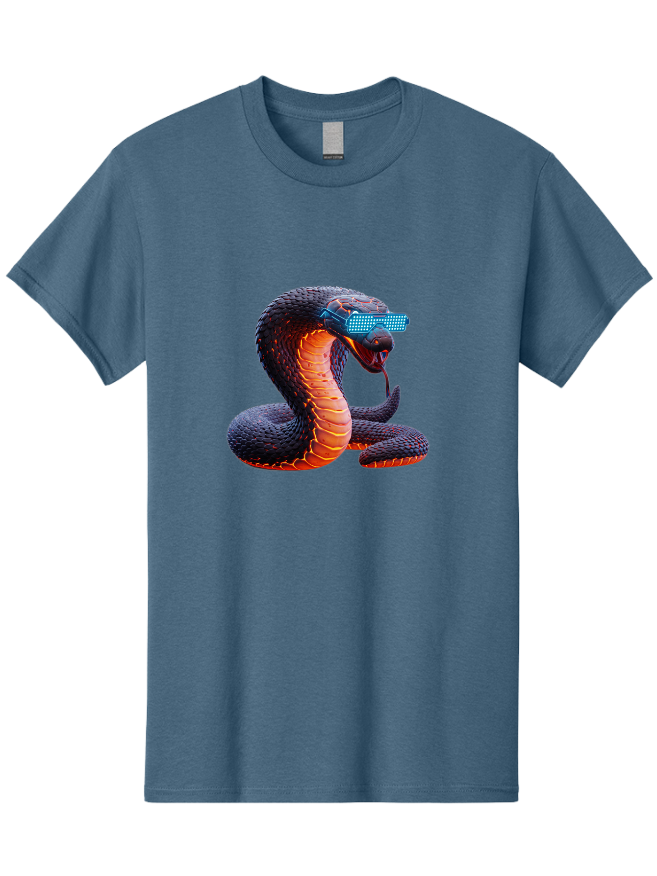 Cobra-Virtual-Reality Men'S Graphic Tee, 100% Cotton, Comfortable Casual Summer Wear, Machine Washable, Vintage Camera, Old Camera, Antique Camera, Black Camera, Classic Photography, Photography Equipment, Nostalgic Device, Film Camera, Bam065