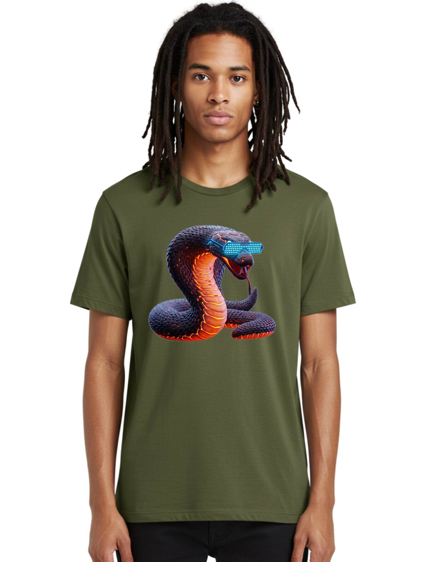 Cobra-Virtual-Reality Men'S Graphic Tee, 100% Cotton, Comfortable Casual Summer Wear, Machine Washable, Vintage Camera, Old Camera, Antique Camera, Black Camera, Classic Photography, Photography Equipment, Nostalgic Device, Film Camera, Bam065
