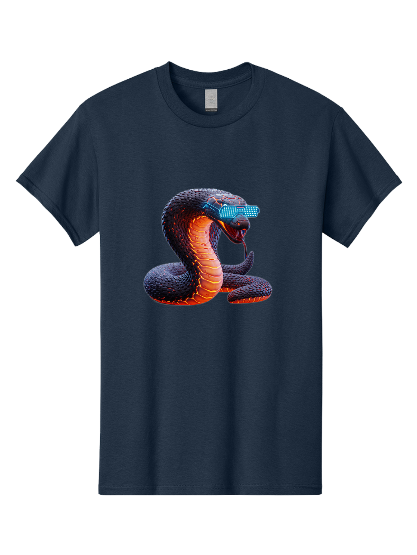 Cobra-Virtual-Reality Men'S Graphic Tee, 100% Cotton, Comfortable Casual Summer Wear, Machine Washable, Vintage Camera, Old Camera, Antique Camera, Black Camera, Classic Photography, Photography Equipment, Nostalgic Device, Film Camera, Bam065