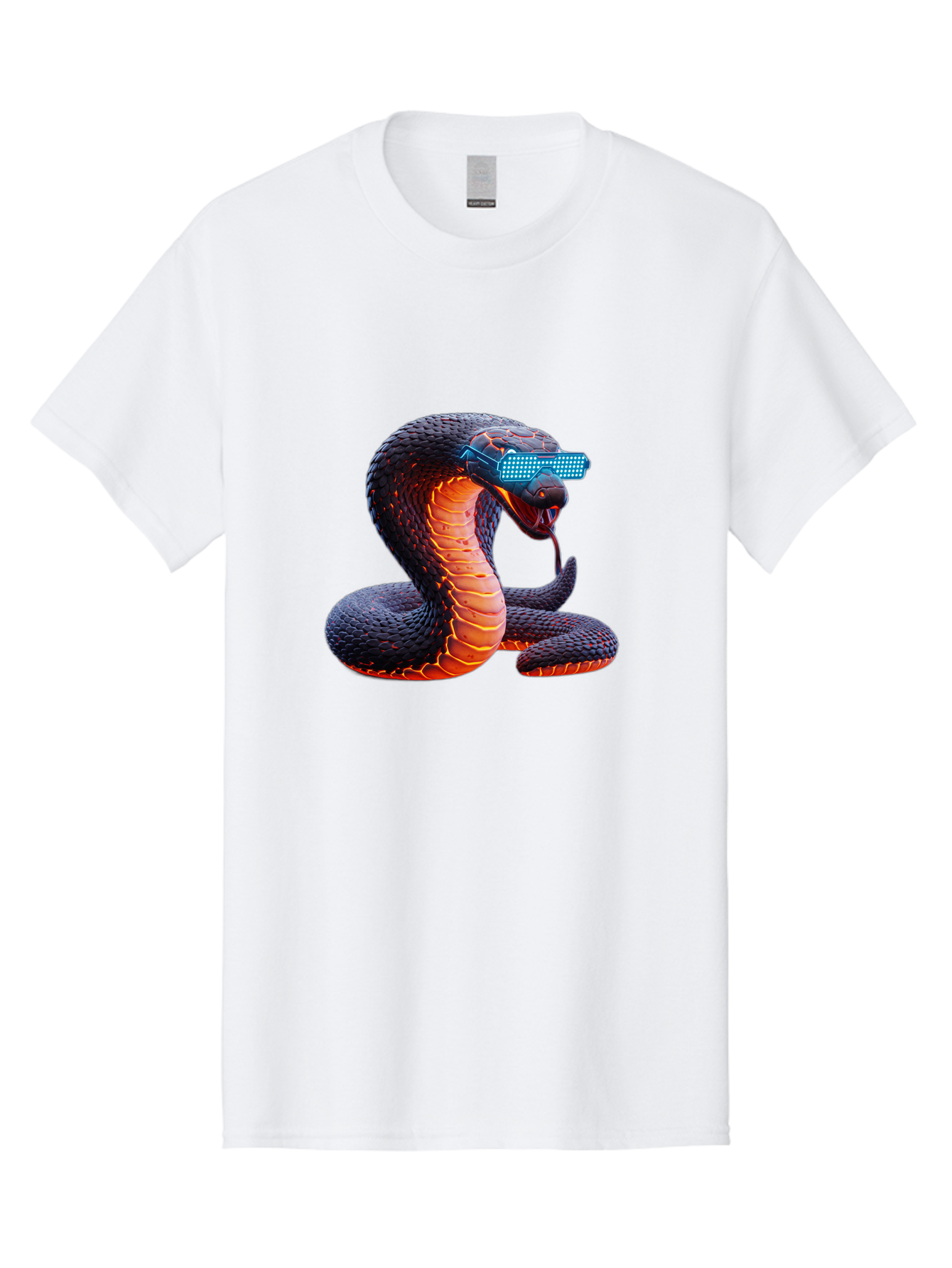 Cobra-Virtual-Reality Men'S Graphic Tee, 100% Cotton, Comfortable Casual Summer Wear, Machine Washable, Vintage Camera, Old Camera, Antique Camera, Black Camera, Classic Photography, Photography Equipment, Nostalgic Device, Film Camera, Bam065