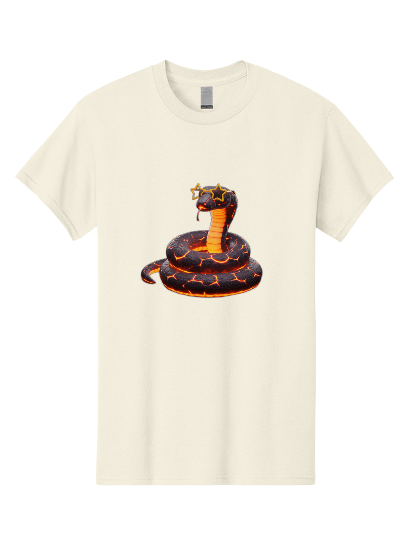 Cobra-With-Stars Men'S Graphic Tee, 100% Cotton, Comfortable Casual Summer Wear, Machine Washable, Vintage Camera, Old Camera, Antique Camera, Black Camera, Classic Photography, Photography Equipment, Nostalgic Device, Film Camera, Camera Art Bam066